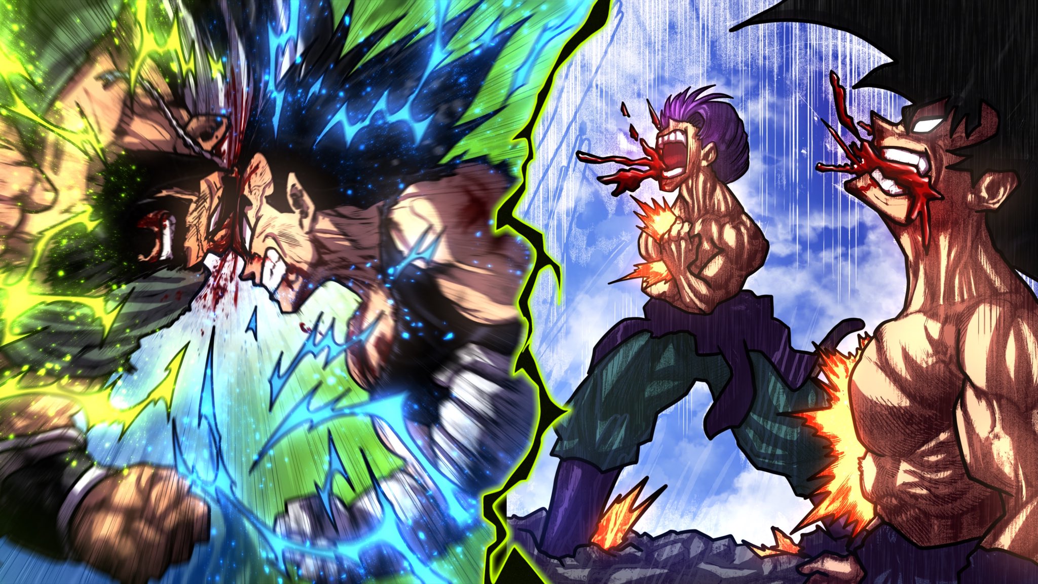 Hype Twitter पर: Saiyan Prince and King Collide! Goten & Trunks' Ultimate Training! Dragon Ball Kakumei
