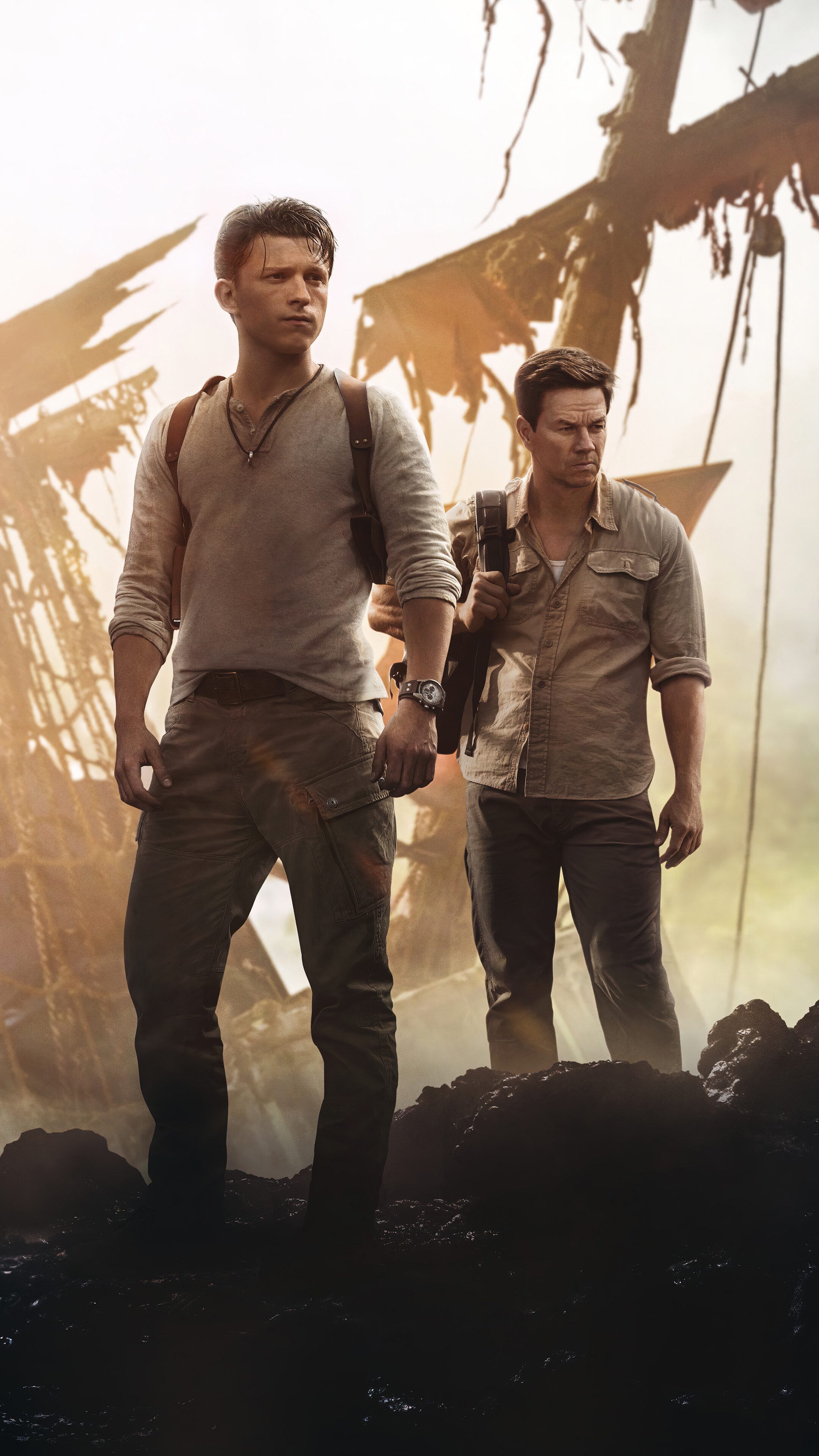 Free download Uncharted Movie Poster Wallpaper iPhone Phone 4K 8000e [2160x3840] for your Desktop, Mobile & Tablet. Explore Uncharted Movie Wallpaper. Uncharted 2 Among Thieves Wallpaper, Uncharted Wallpaper, Uncharted 3 Wallpaper HD