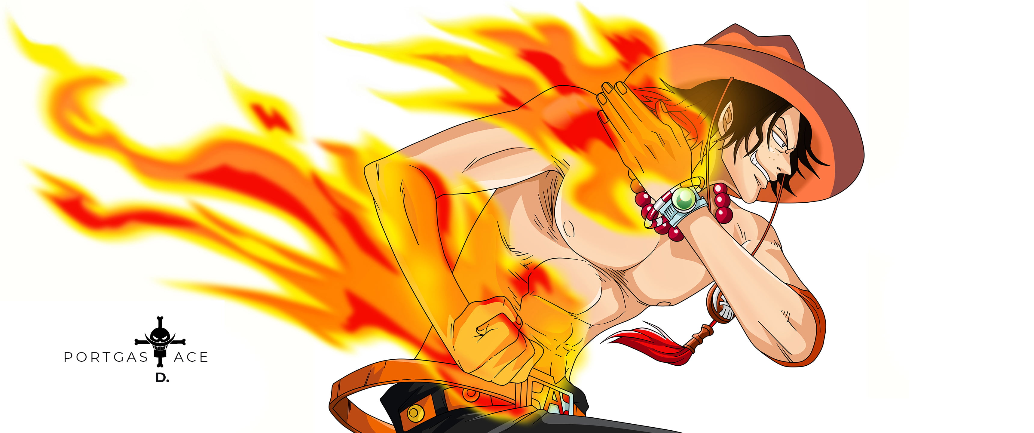 Wallpaper / manga, Monkey D. Luffy, Portgas D. Ace, Thousand Sunny, 2K, animation, One Piece, anime free download