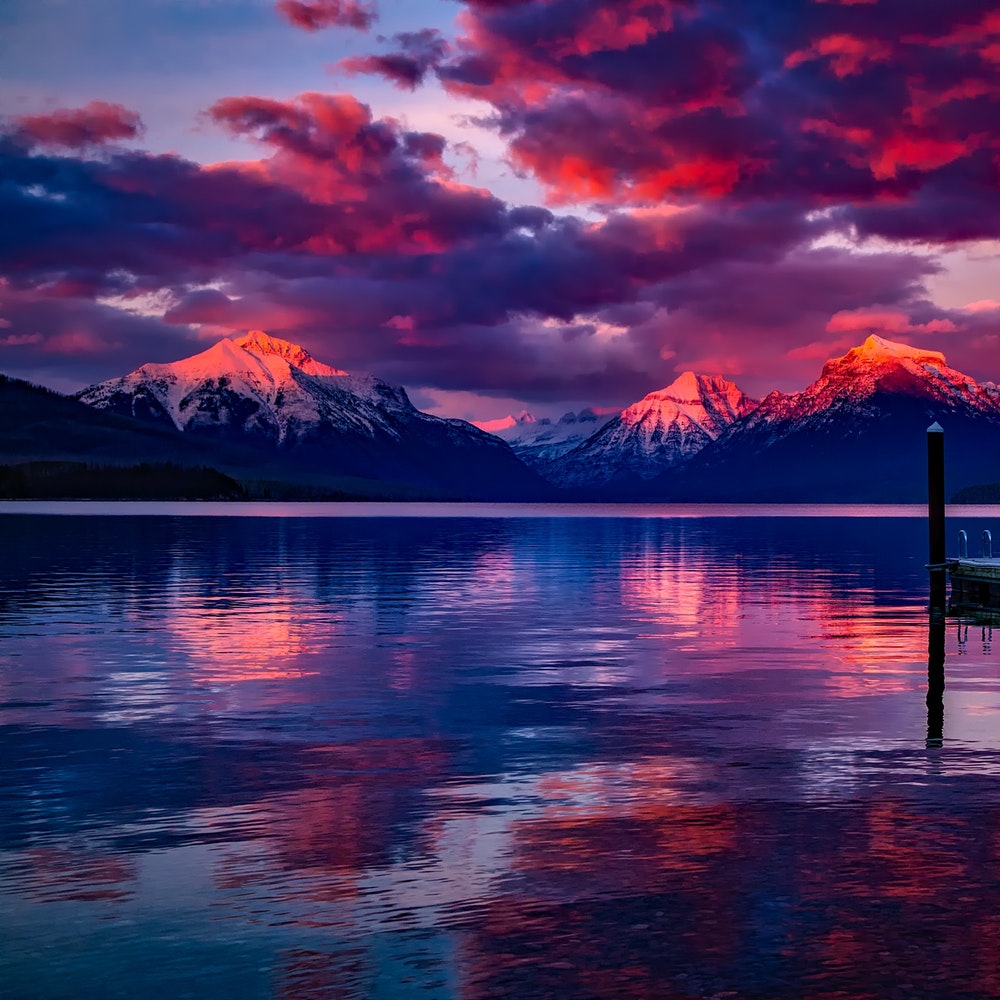 Beautiful Calm Clouds Dark HD Wallpaper For Your XFCE Desktop