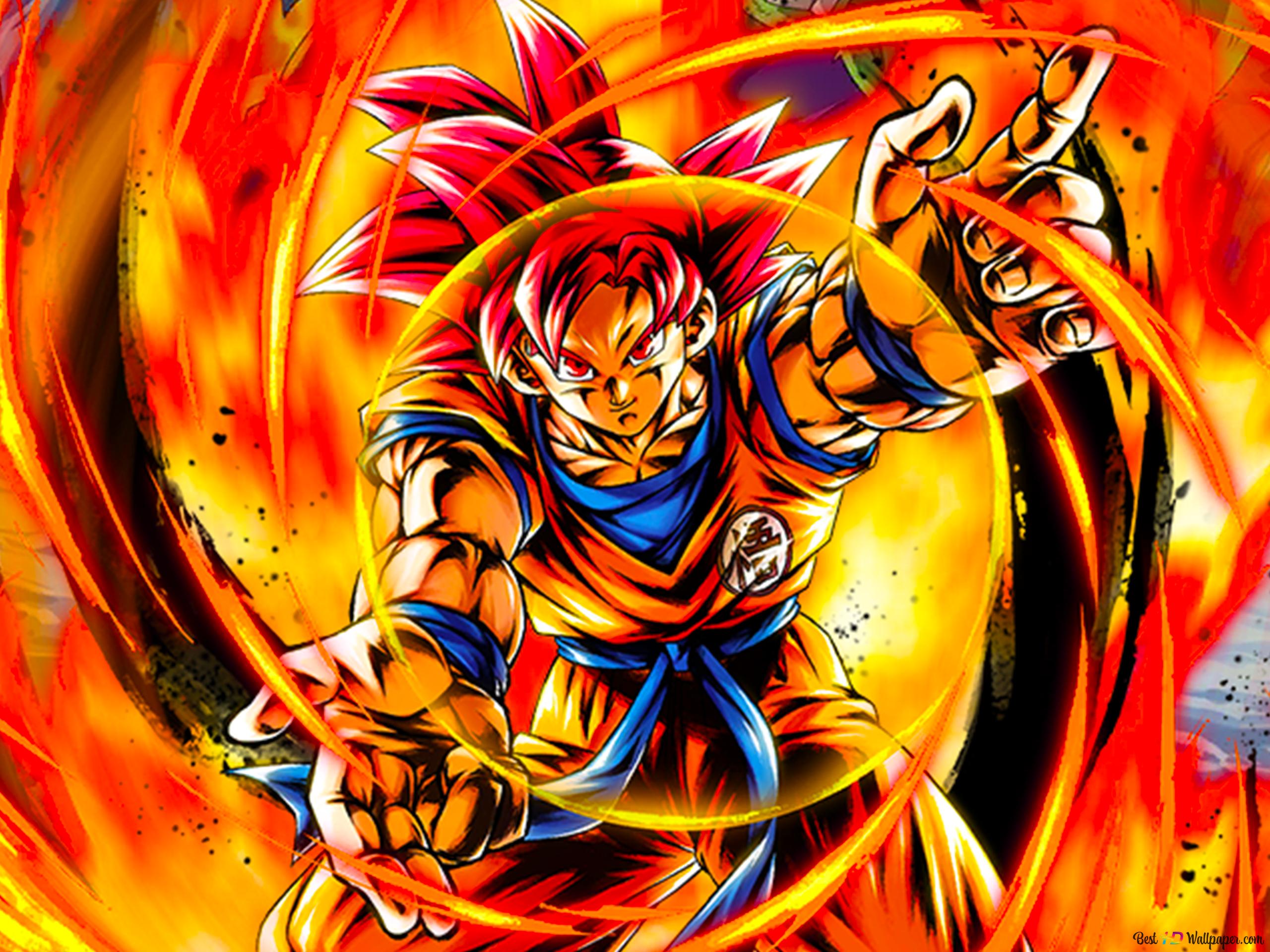 Super Saiyan God Giblet 4K PC Wallpaper : r/DragonballLegends