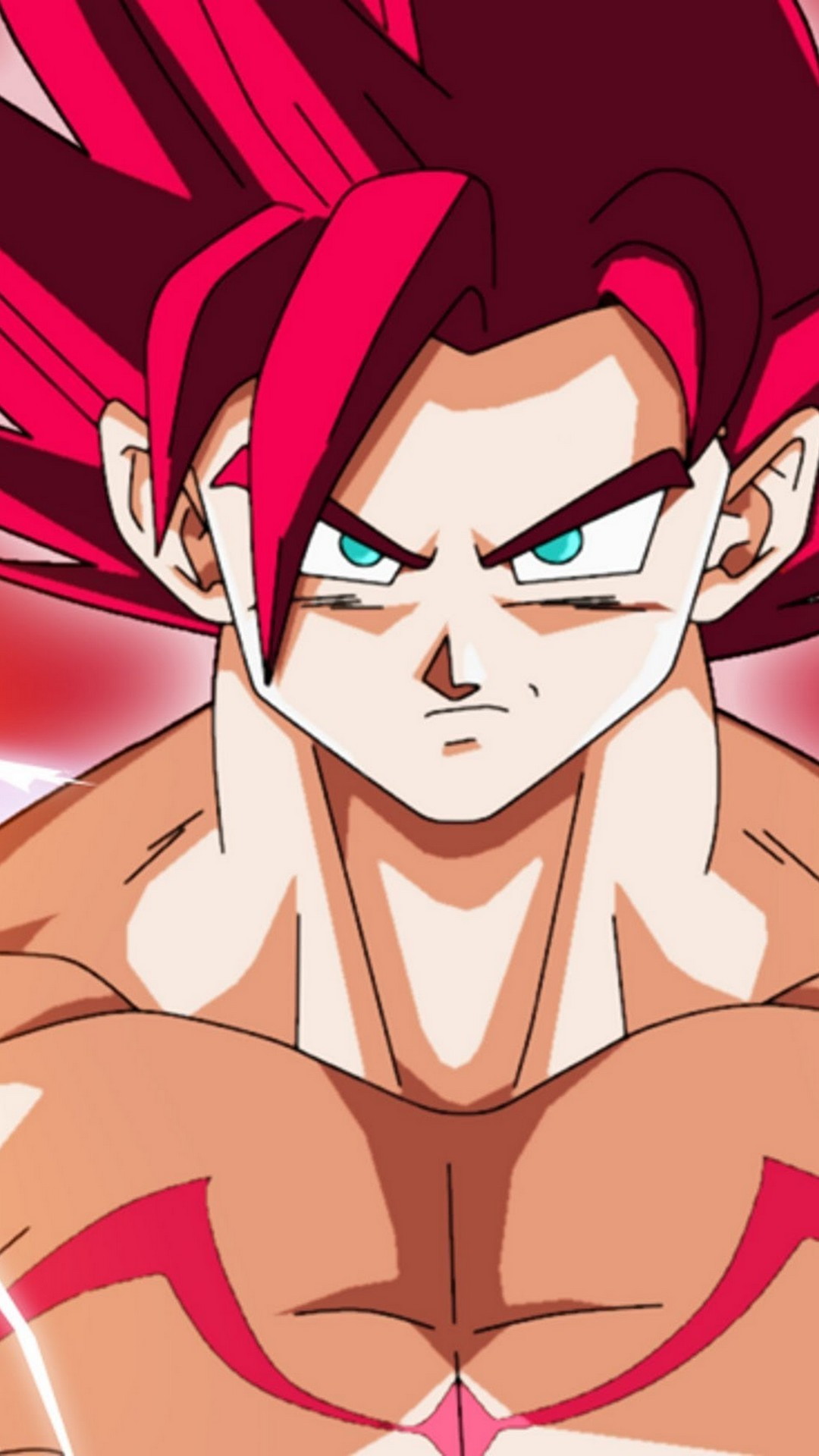 Goku Super Saiyan God iPhone Wallpaper HD Lock Screen HD 2023