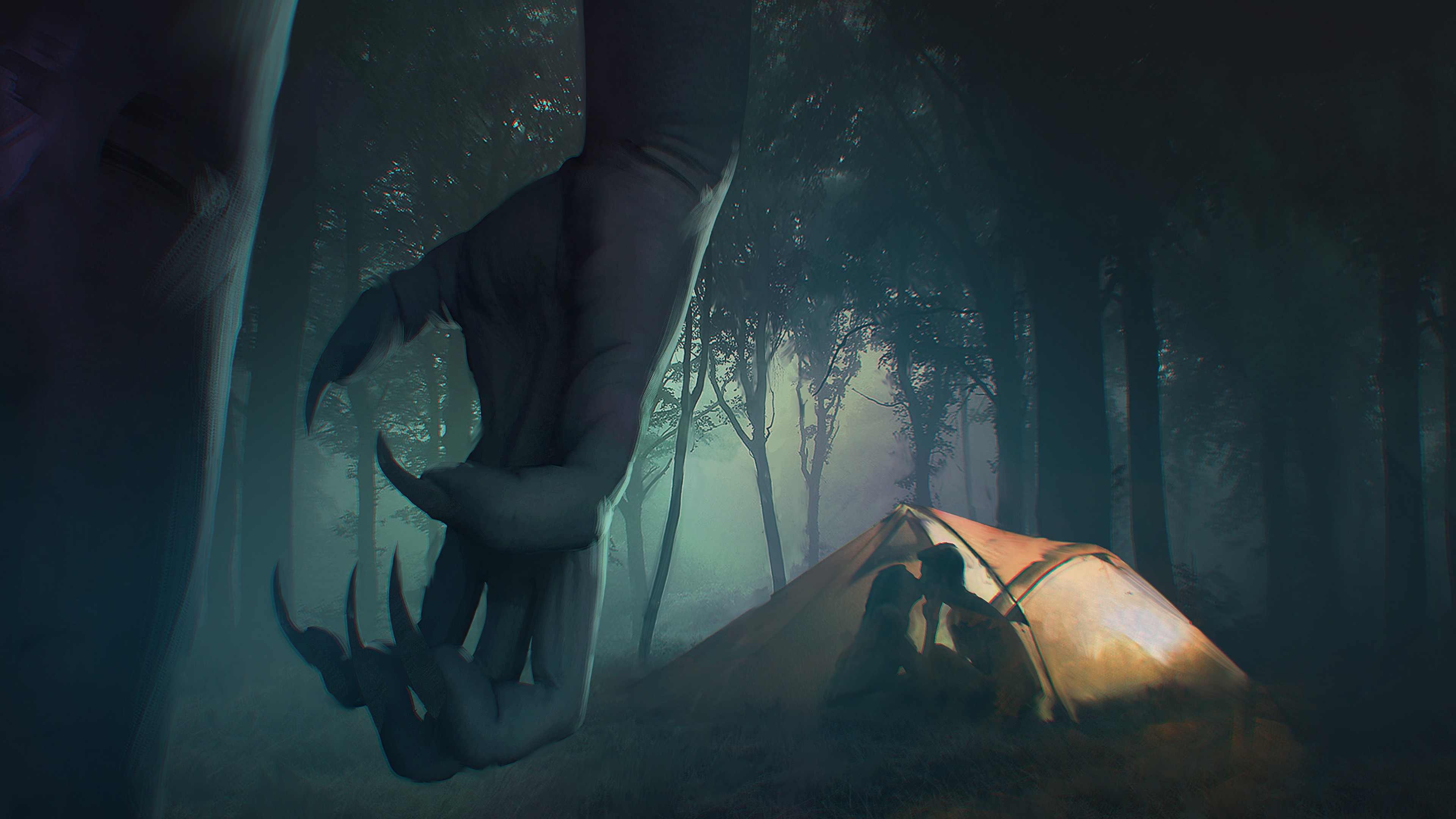 HD desktop wallpaper: Night, Dark, Horror download free picture