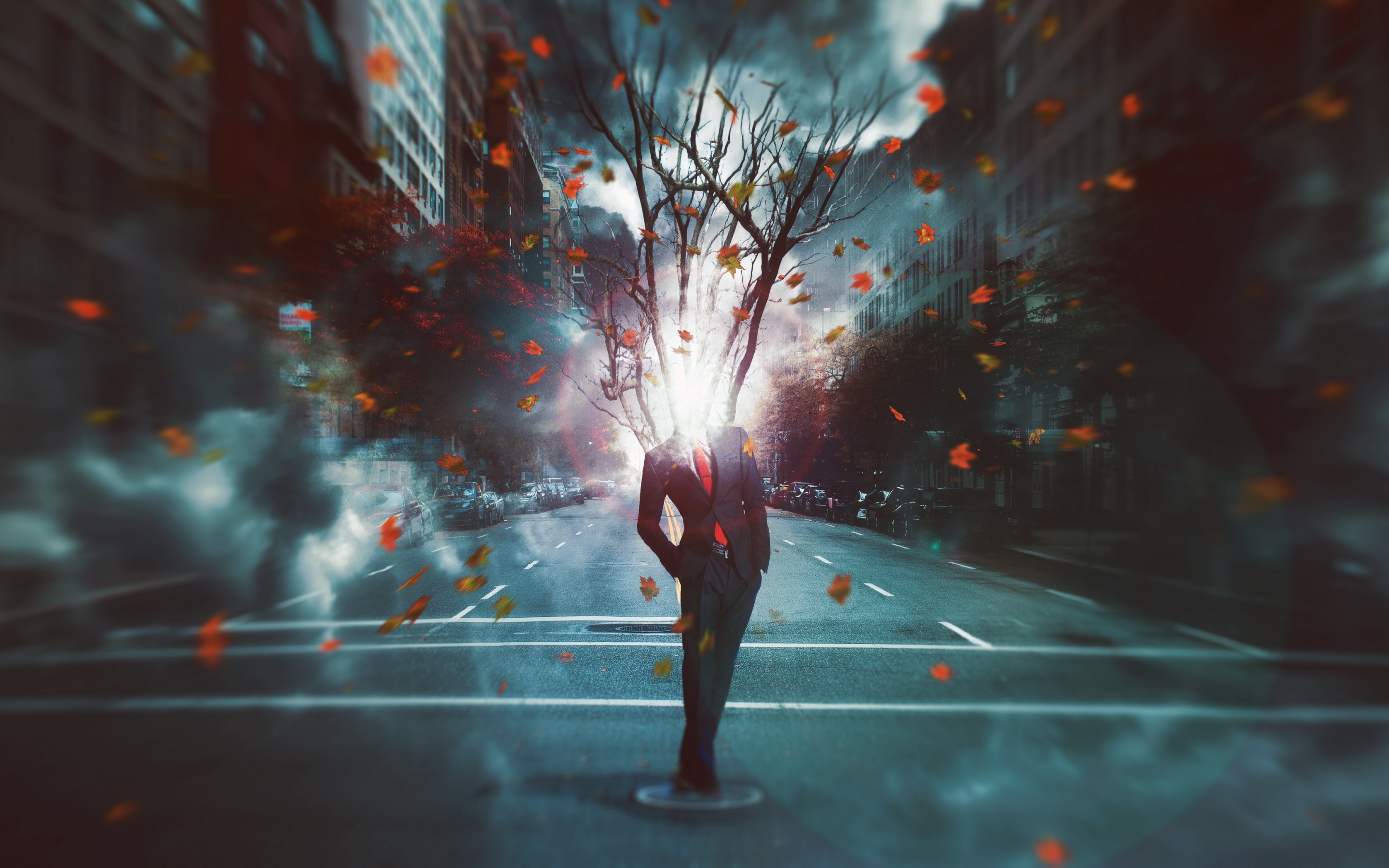 Wallpaper 4k Horror Exploded Head Fantasy Art 4k Wallpaper