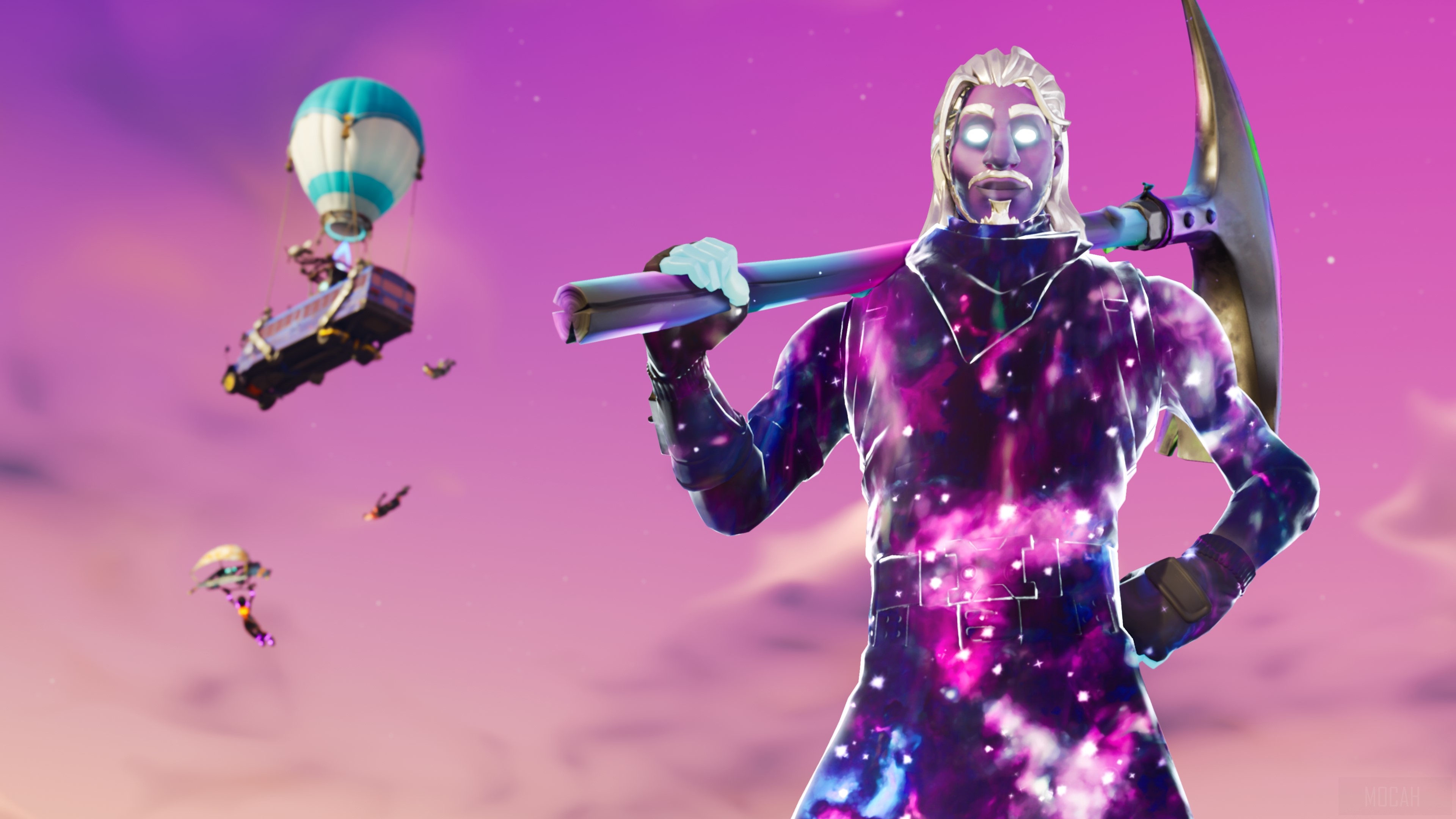 Galaxy Man Fortnite Season 6 4k Gallery HD Wallpaper