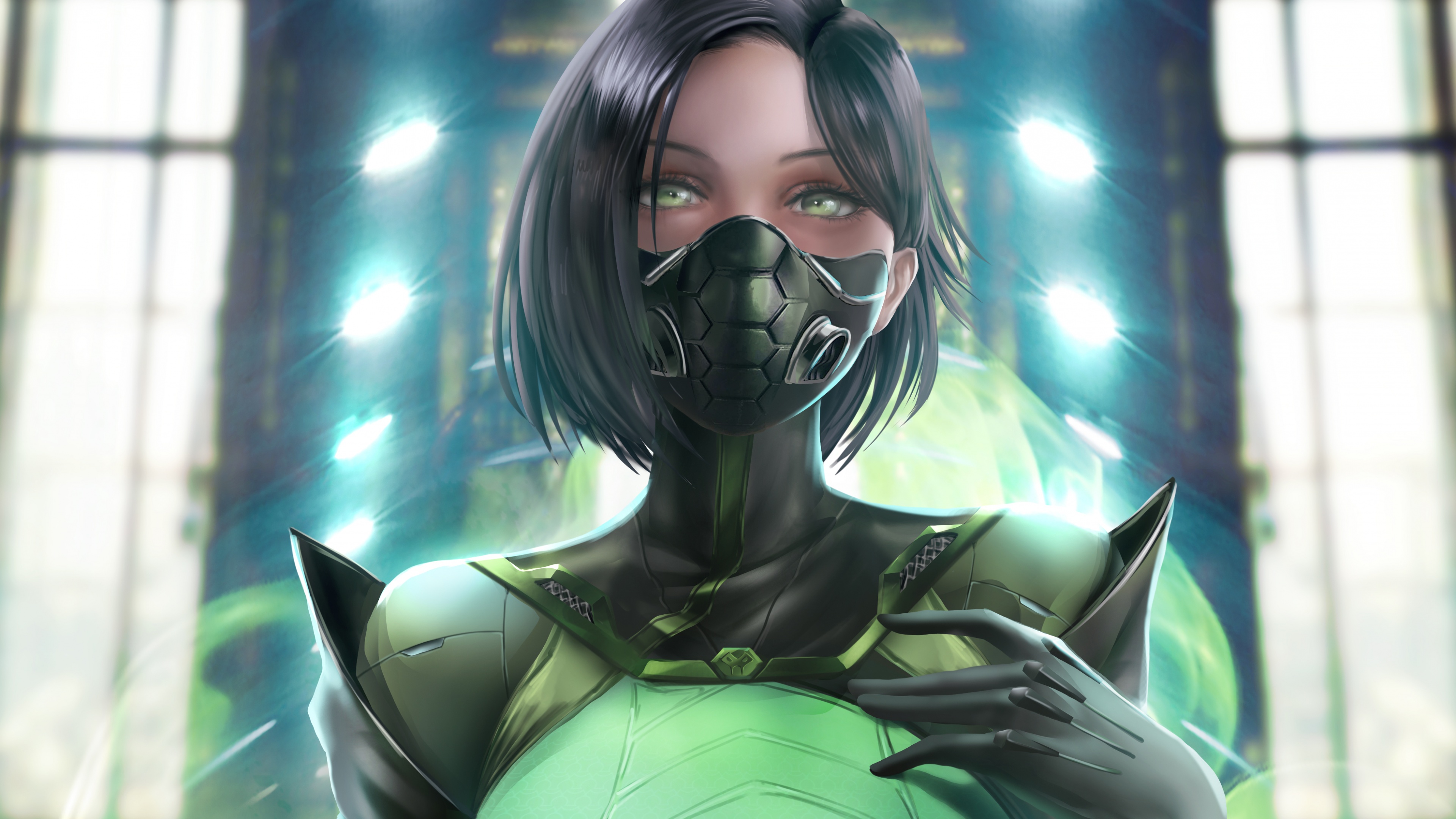 Viper Wallpaper 4K, Valorant agent