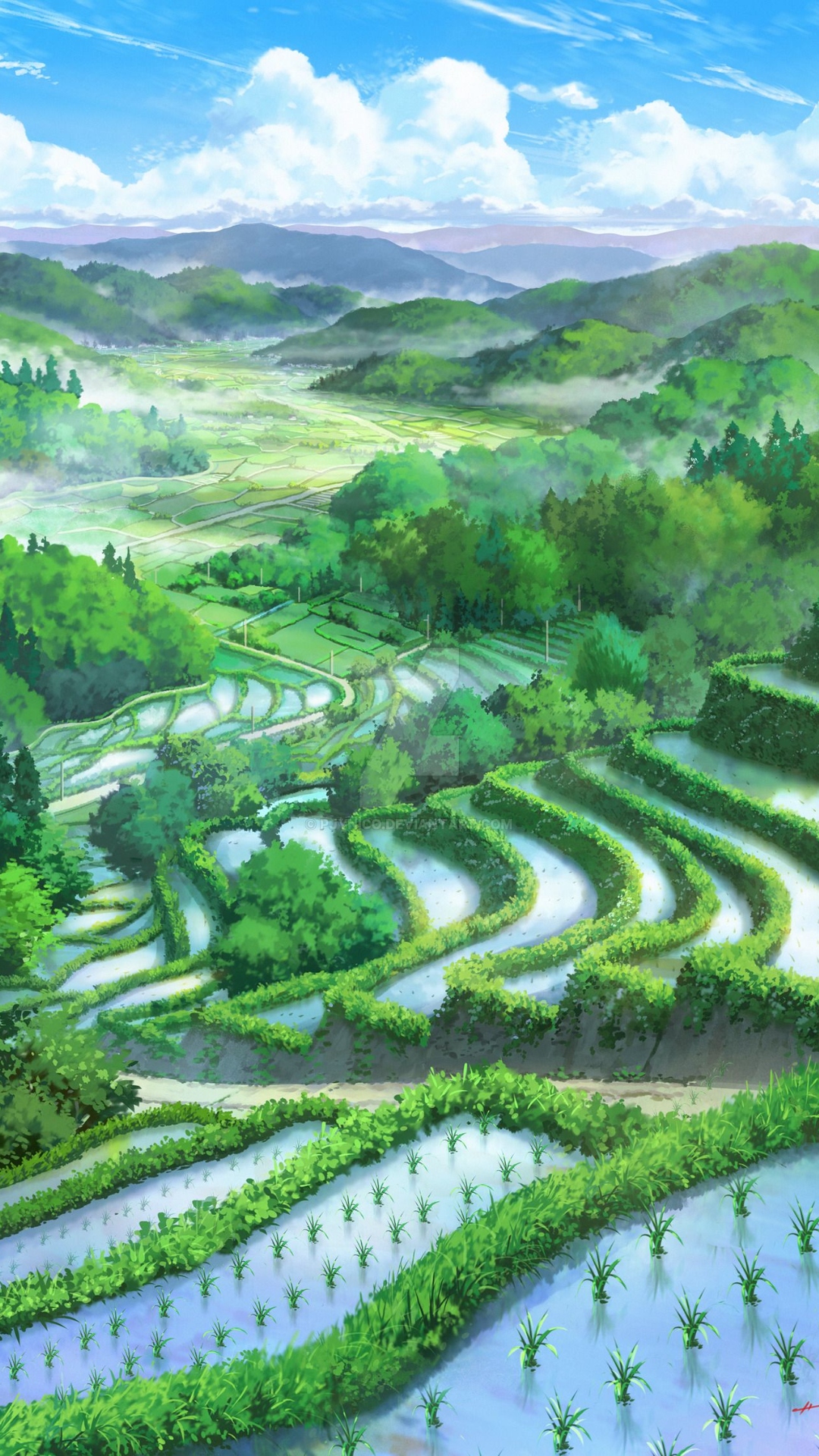 Best Anime Landscape 4k Wallpaper [ Ultra 4k ]