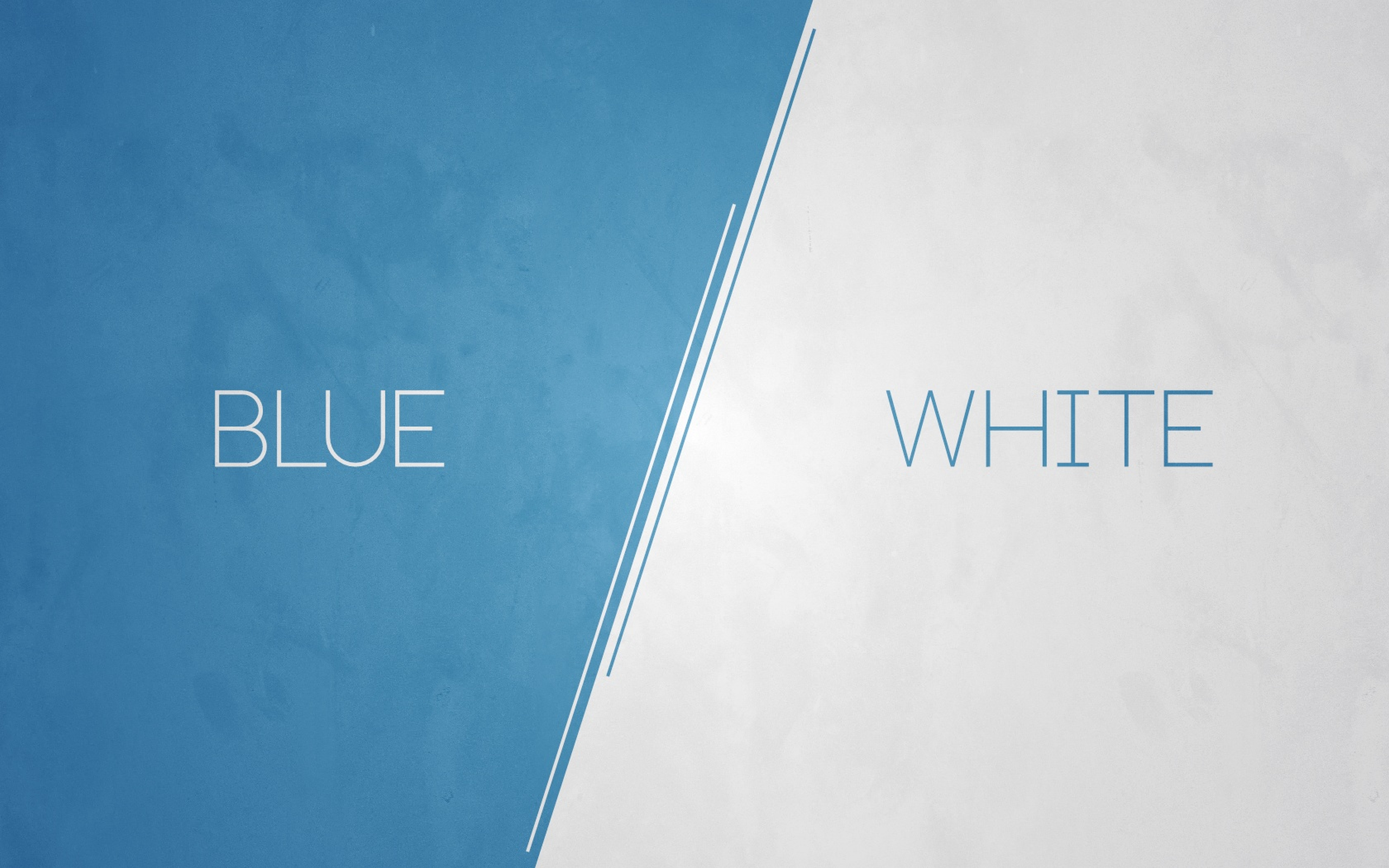 Blue 'n' White