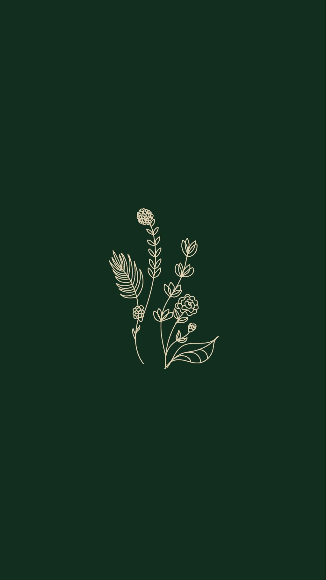 Best Green Minimalist iPhone Wallpaper Download