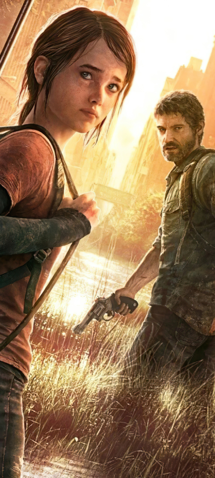 Mobile wallpaper: Video Game, The Last Of Us, Ellie (The Last Of Us), Joel (The Last Of Us), 1393666 download the picture for free