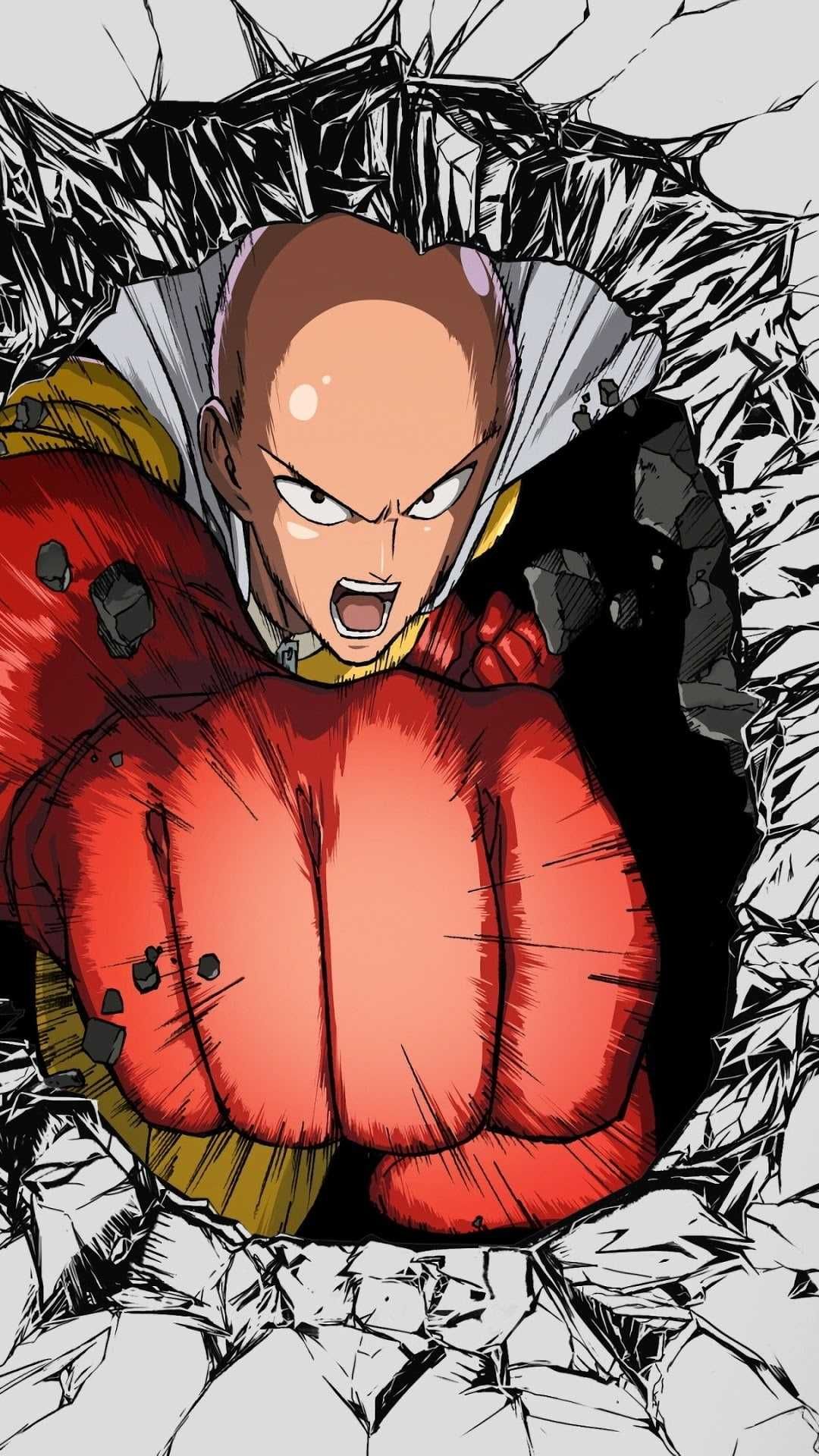 One Punch Man Wallpaper Discover more Anime, Character, Japanese, One Punch Man, Superhero wallpaper.. Anime one punch man, Saitama one punch man, Saitama