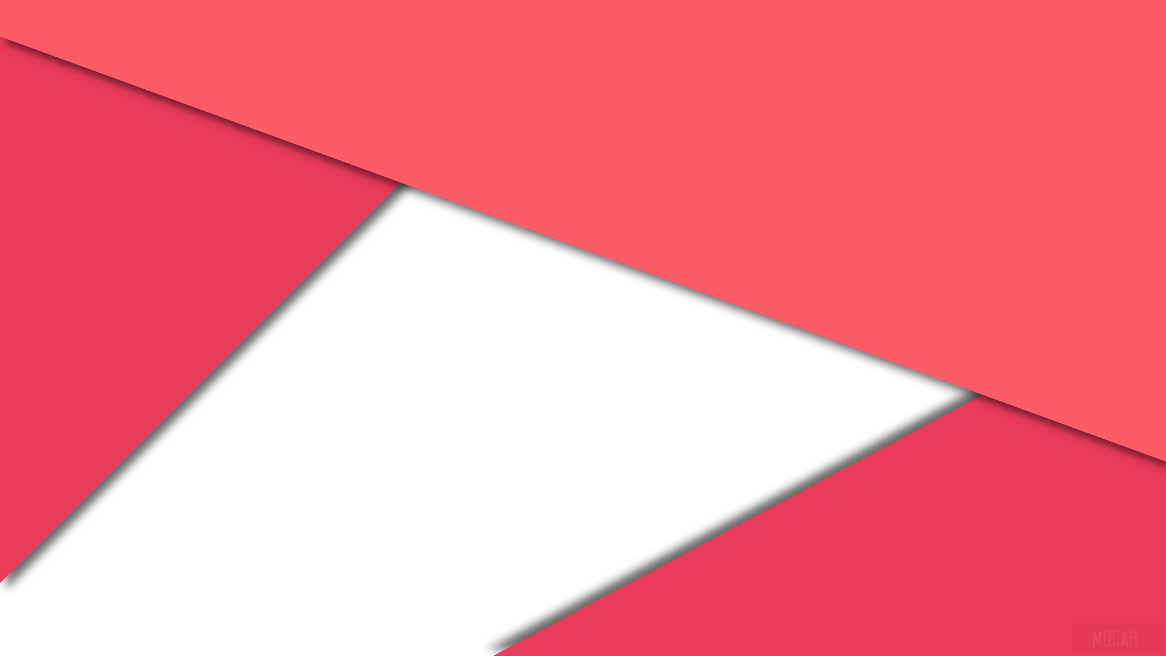 Red White Material Design 4k Gallery HD Wallpaper