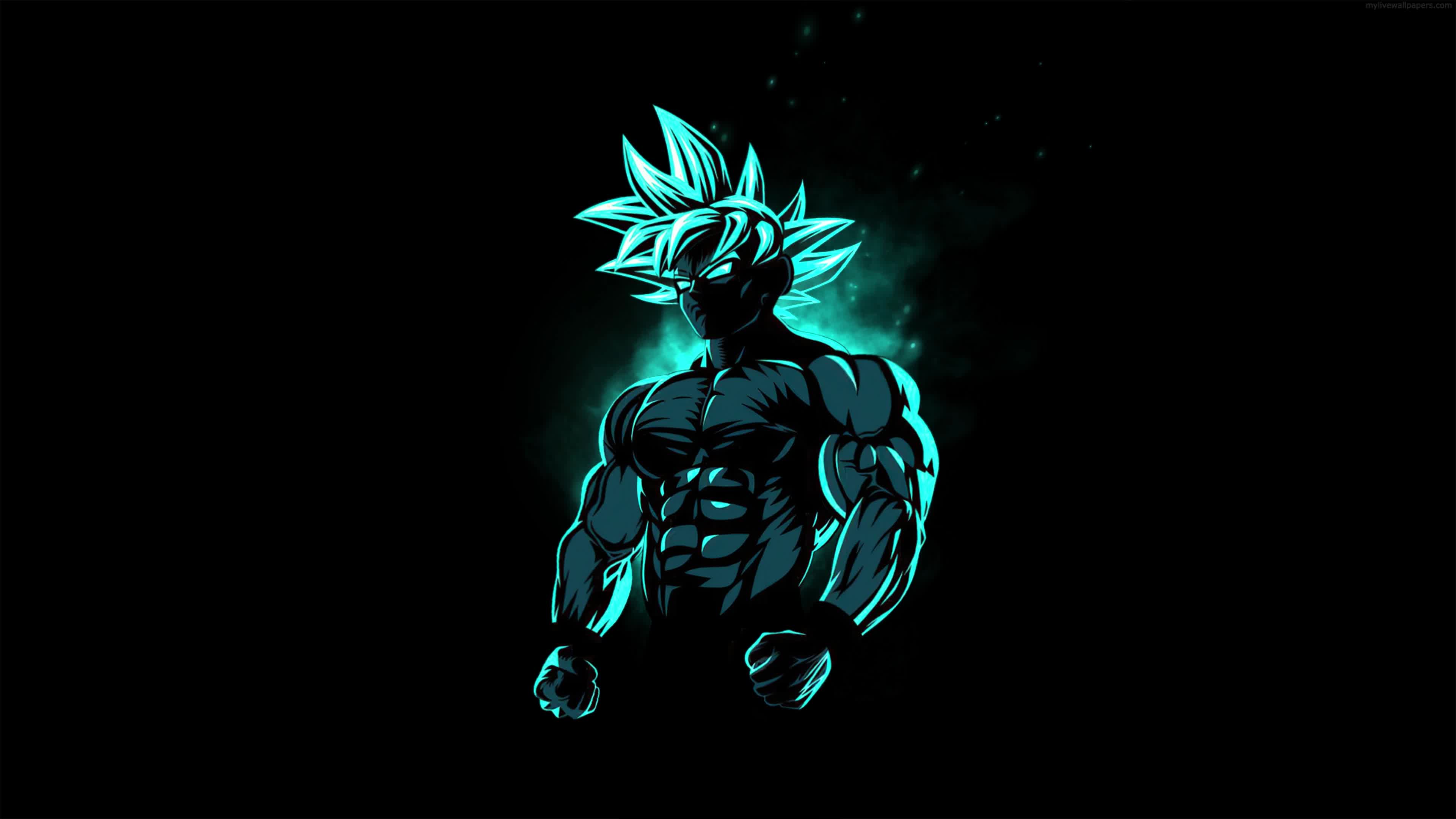 Anime Dragon Ball Beast Mode Goku 4K Live Wallpaper