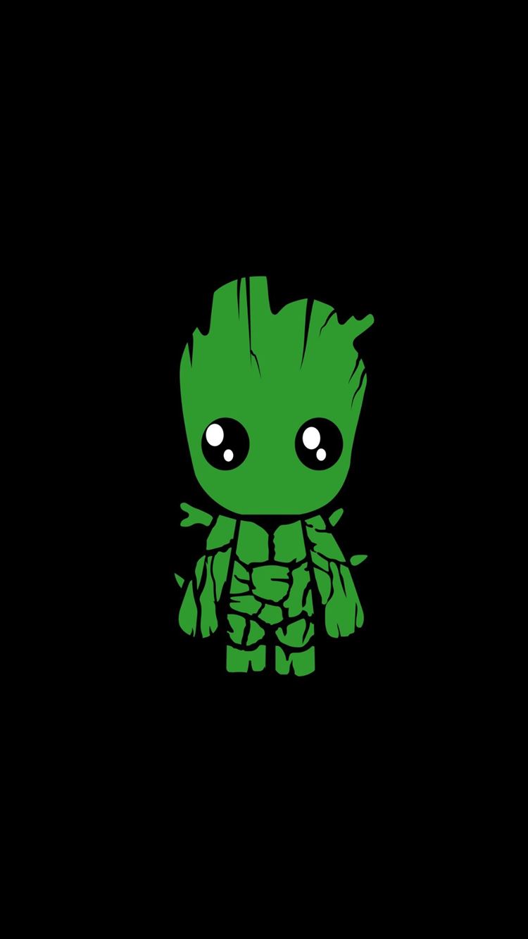 Green Baby Groot KoLPaPer Awesome Free HD iPhone Wallpaper Free Download