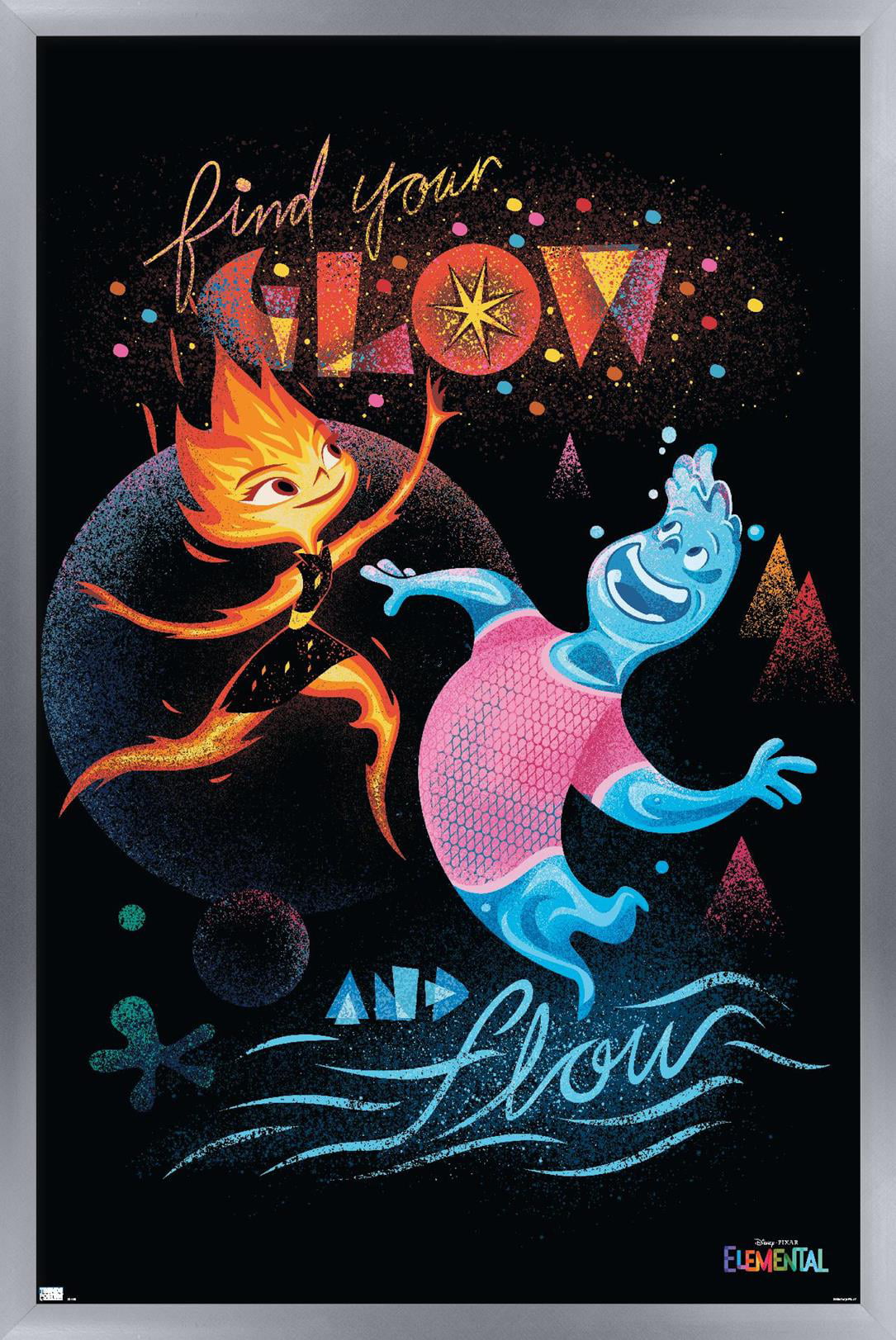 Disney Pixar Elemental Your Glow Wall Poster, 14.725 x 22.375