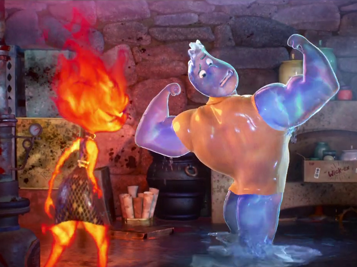Elemental Trailer: A Full Blown Pixar Romcom Releases This Summer