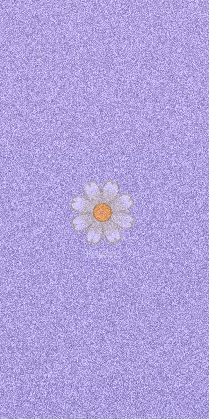 daisy cute aesthetic wallpaper lockscreen. iPhone wallpaper violet, Purple wallpaper iphone, Purple wallpaper phone