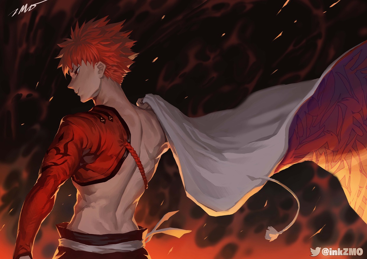emiya shirou and senji muramasa (fate and 1 more) drawn