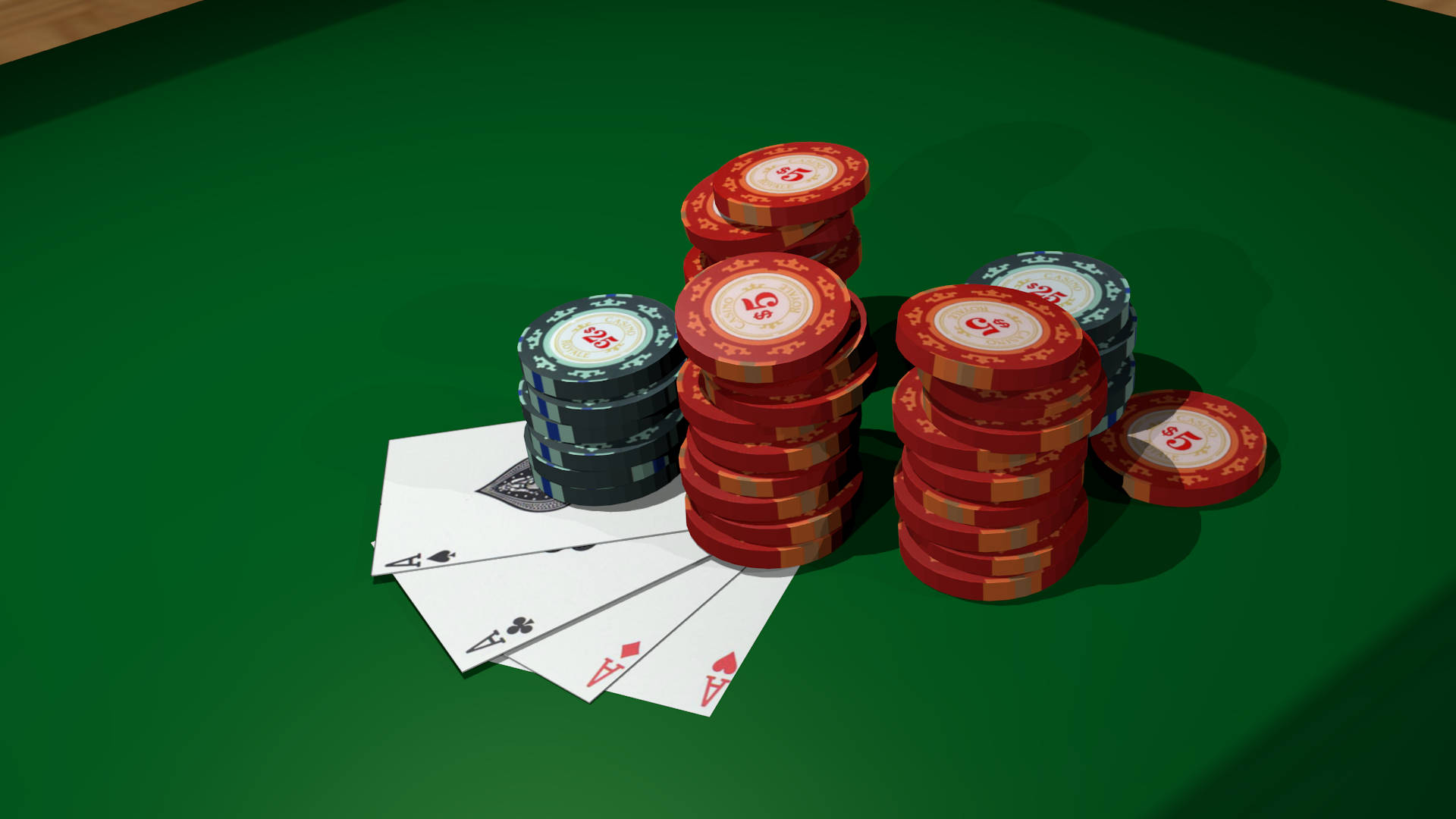 Poker Table Wallpaper