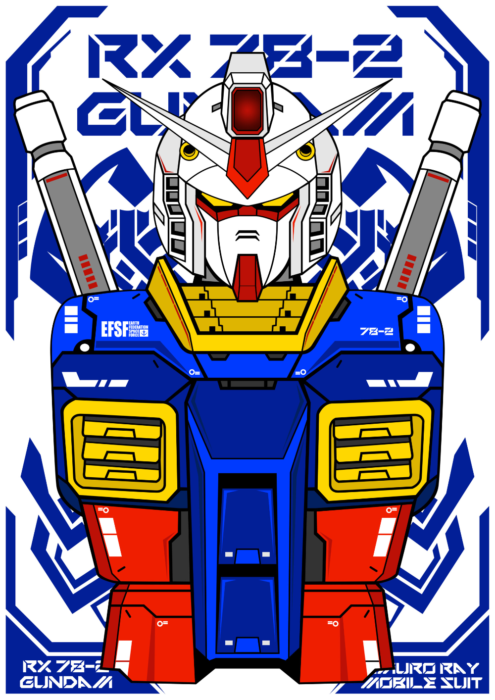 Gundam RX 78 2, Alfian Dwi. Gundam Art, Gundam Wallpaper, Gundam Head