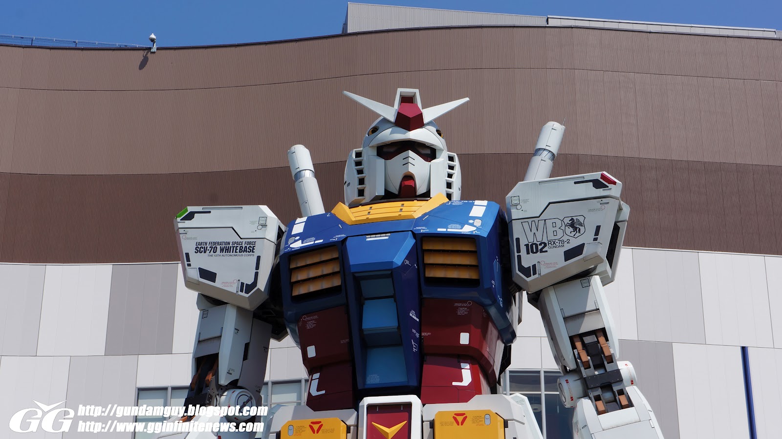 GUNDAM GUY: Gundam Front Tokyo: 1 1 RG RX 78 2 Gundam (Diver City, Japan) Size Image