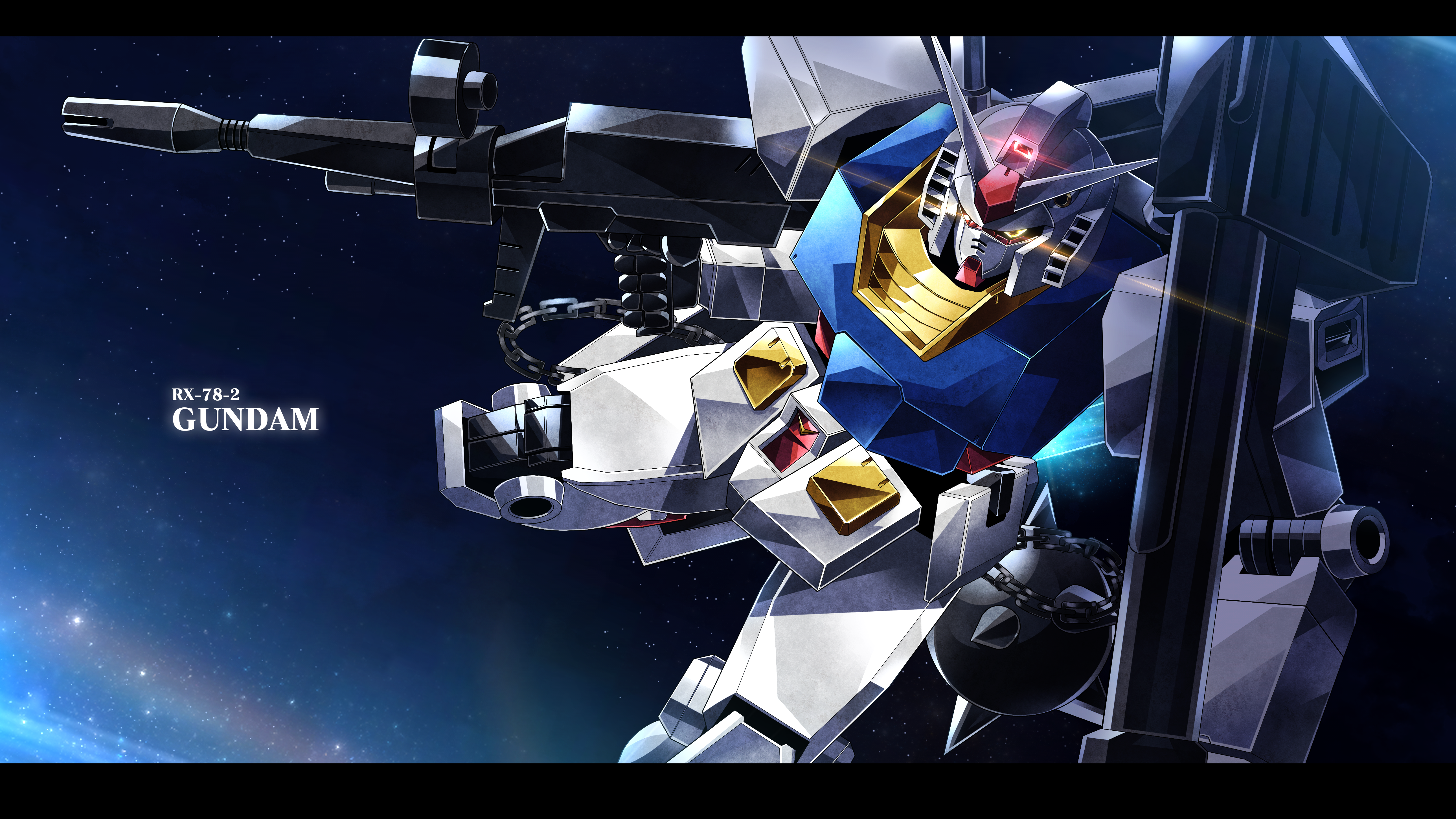 Anime Robot Gundam RX 78 Gundam Mobile Suit Gundam Super Robot Wars Artwork Fan Art Digital Art Wallpaper:5160x2903