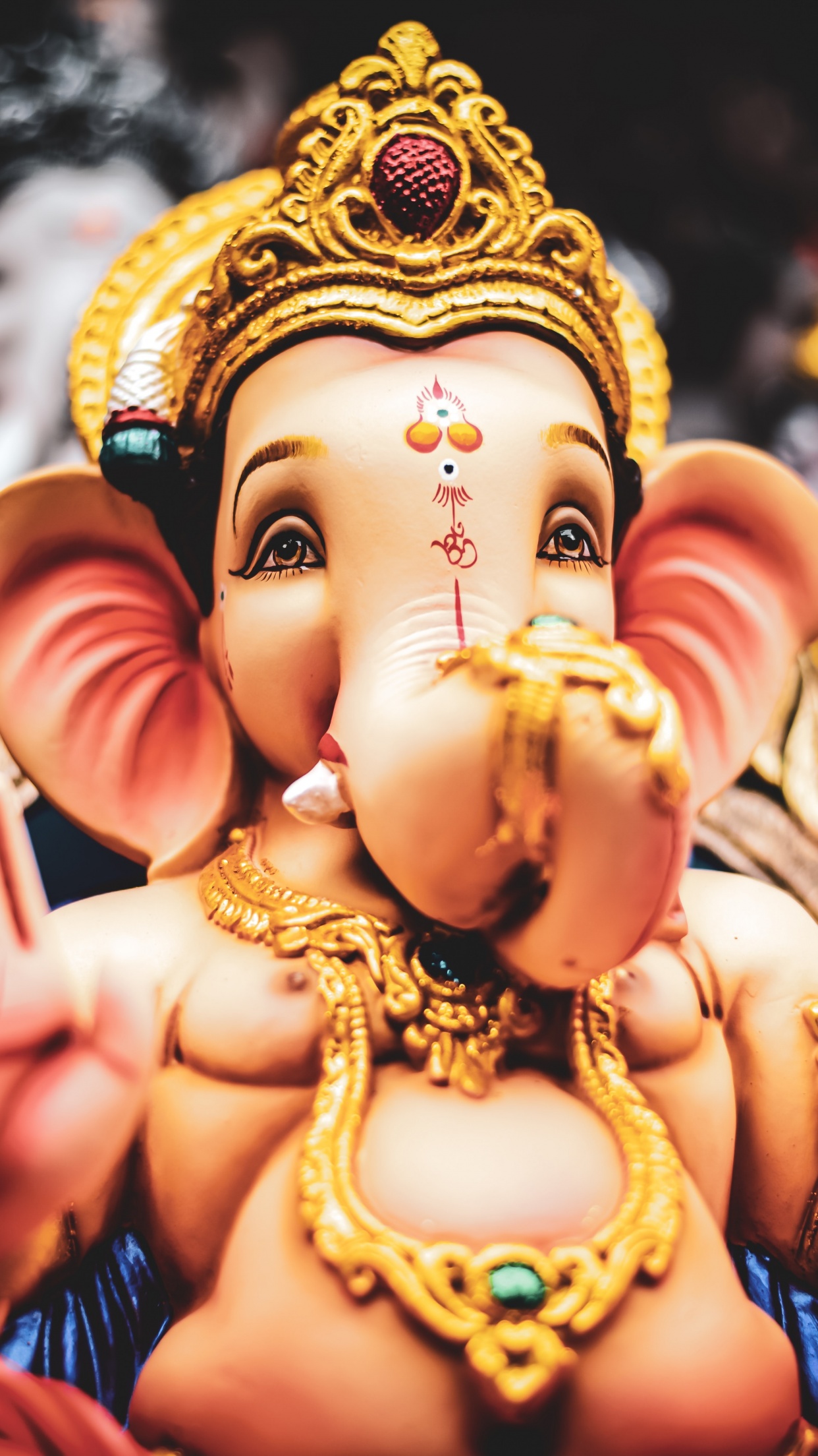 Ganapati Bappa Wallpaper 4K, Lord Vinayak, Ganapati