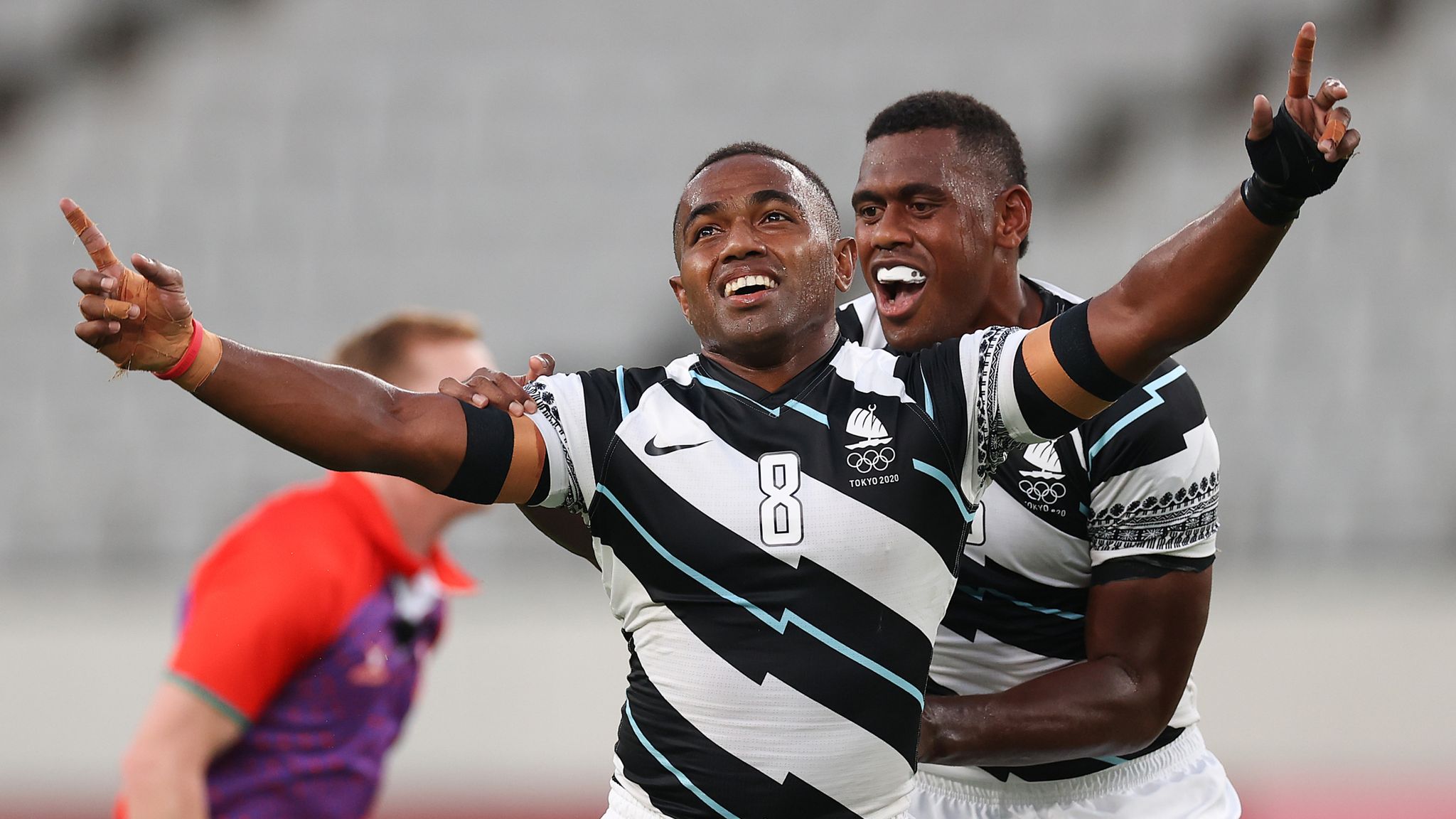 Fiji claim gold with win over New Zealand; Argentina win bronze after beating GB. Rugby Union News