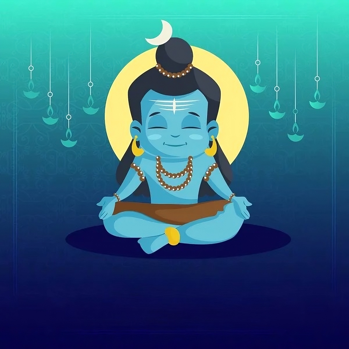 Lord shiva animation Wallpaper Download