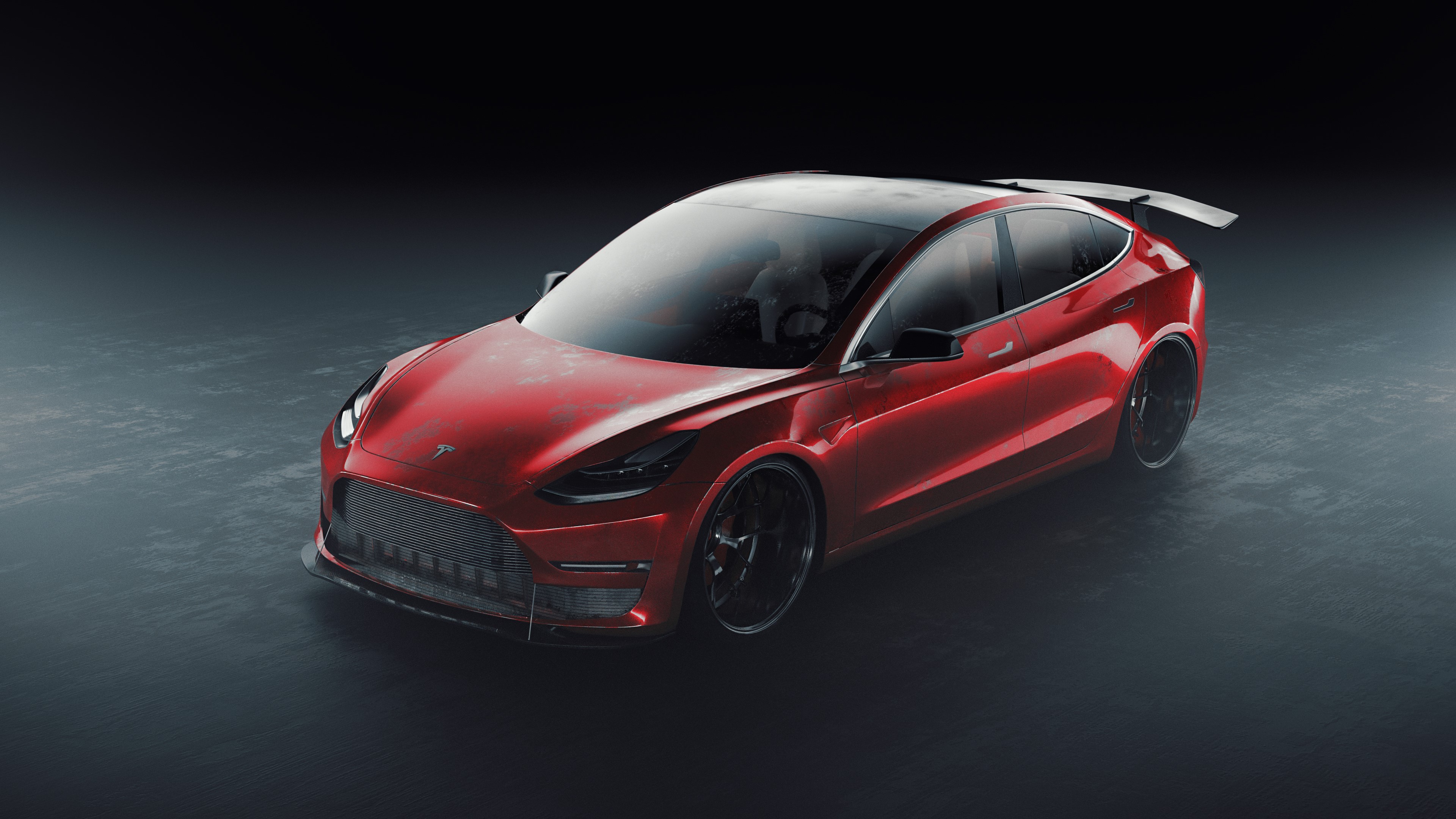 Wallpaper / tesla, hd, 4k, cars, behance free download