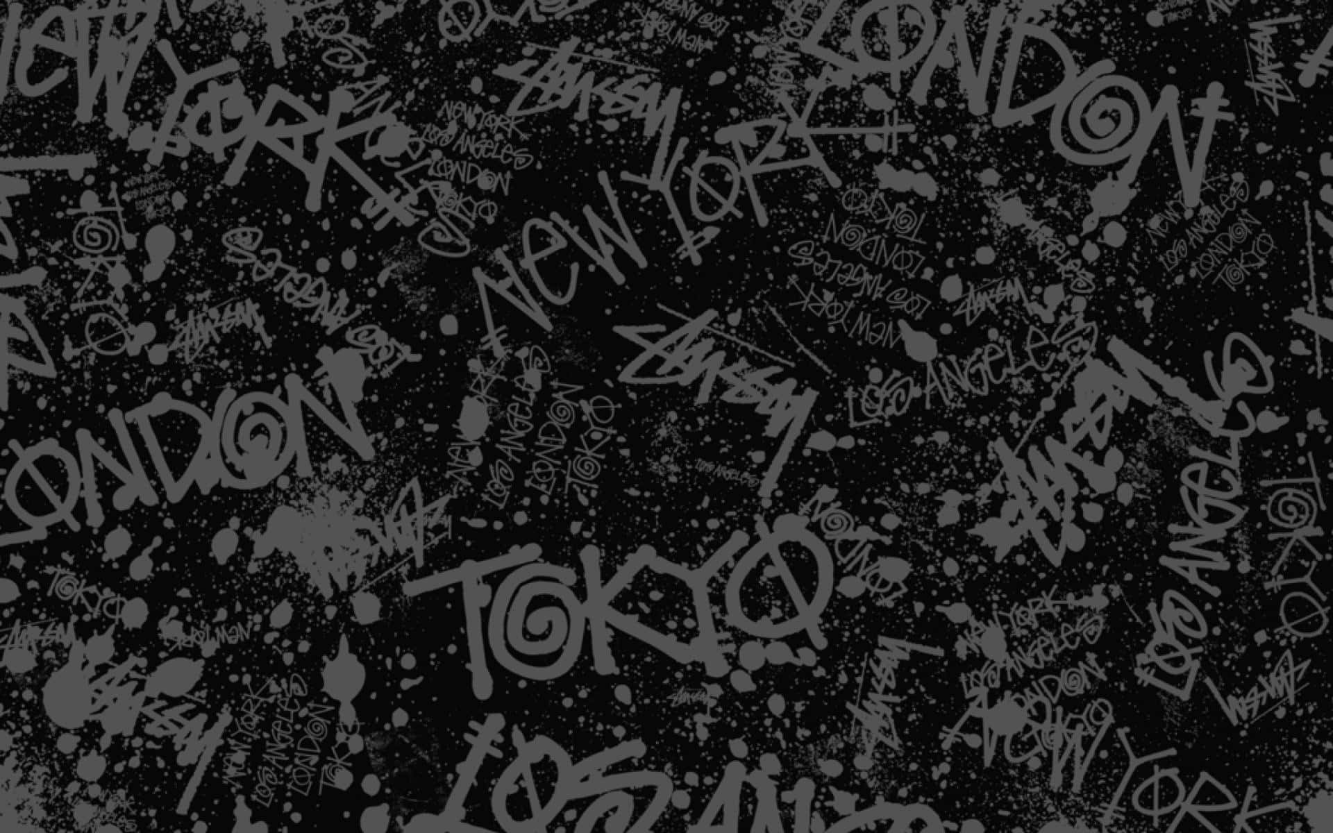 Download Aesthetic black grunge with a raw and edgy feel Wallpaper