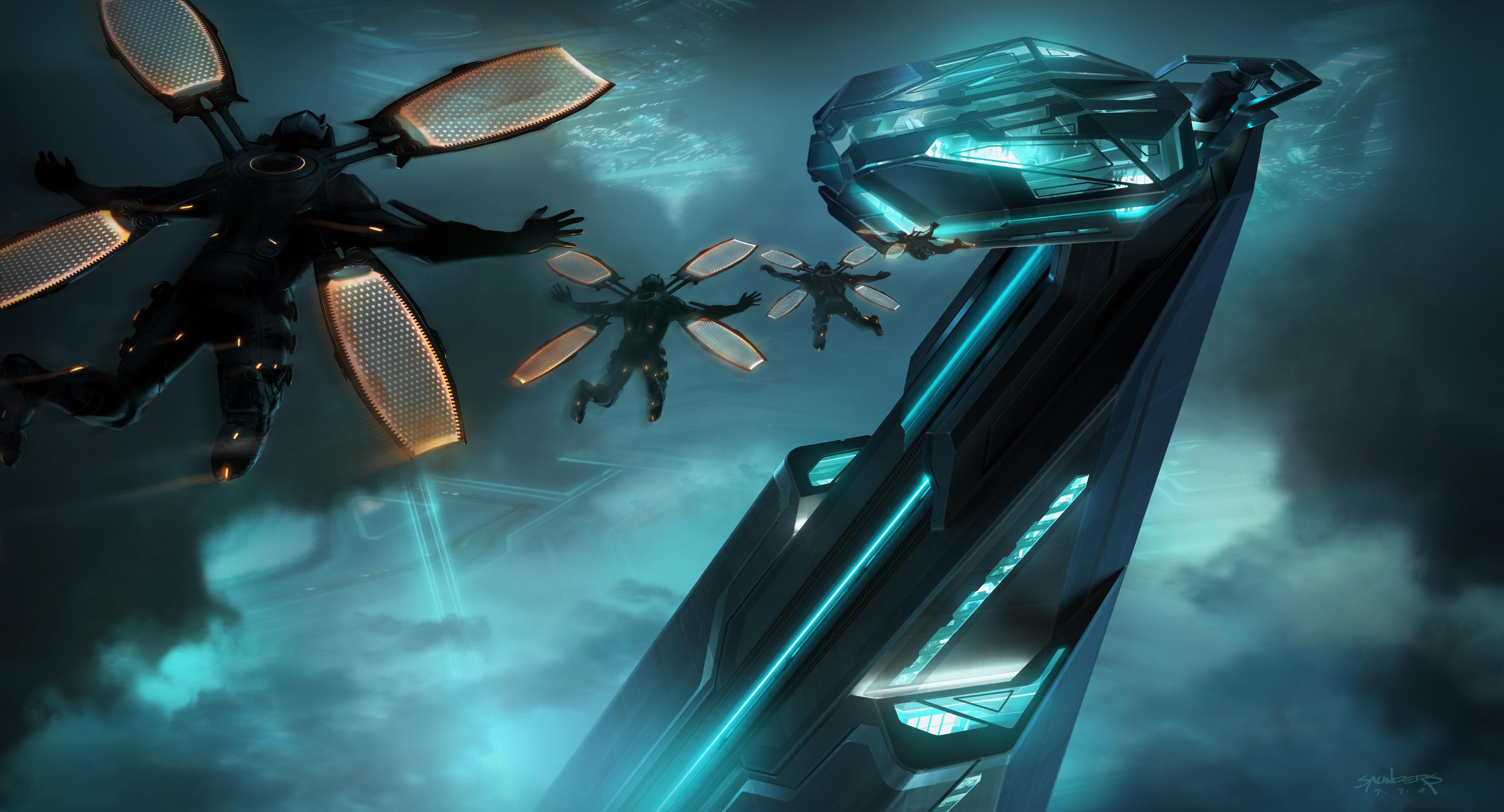 Tron 4K wallpaper for your desktop or mobile screen free and easy to download