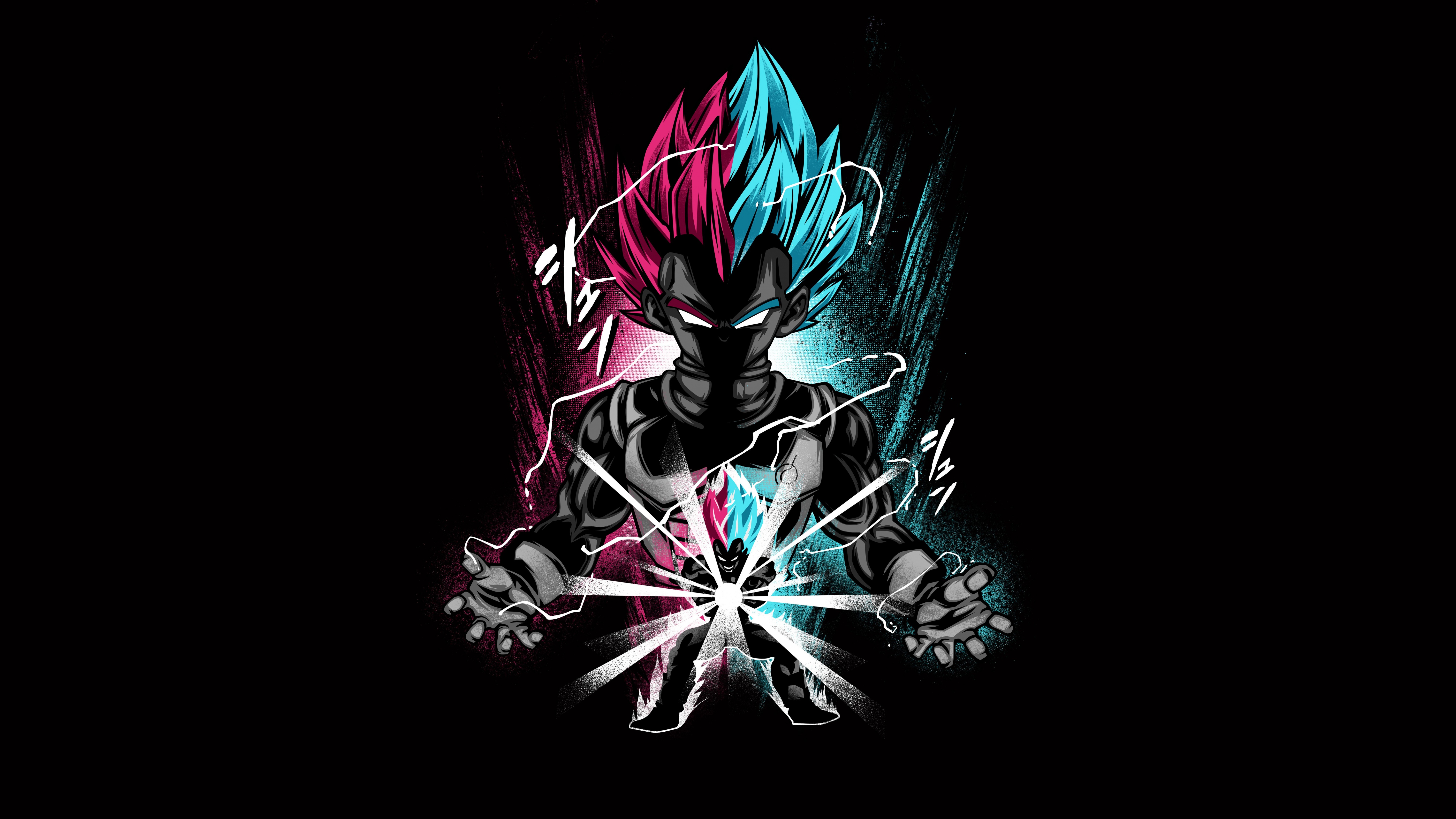 Vegeta Wallpaper 4K, Dragon Ball Z
