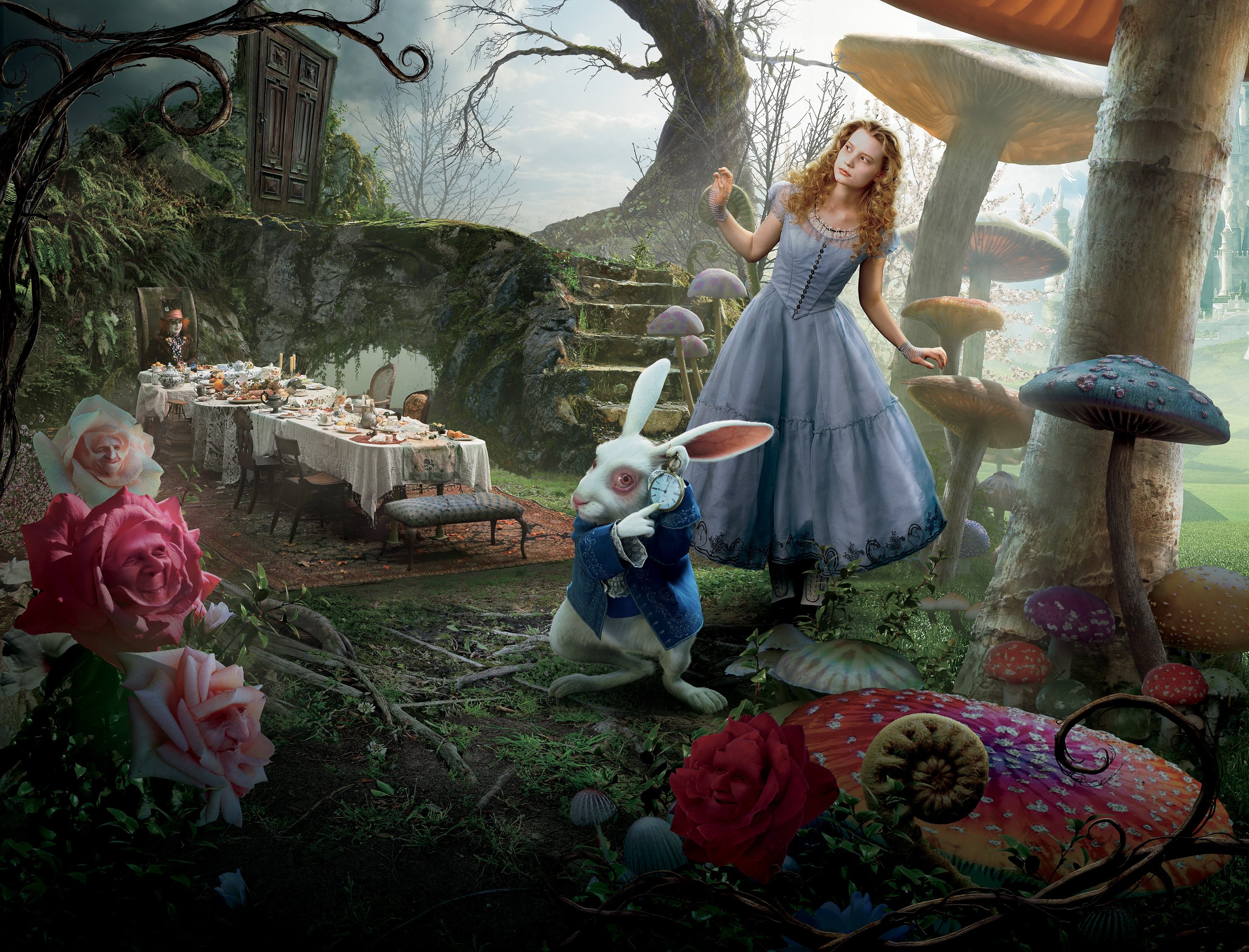 Alice in Wonderland HD Wallpaper and Background