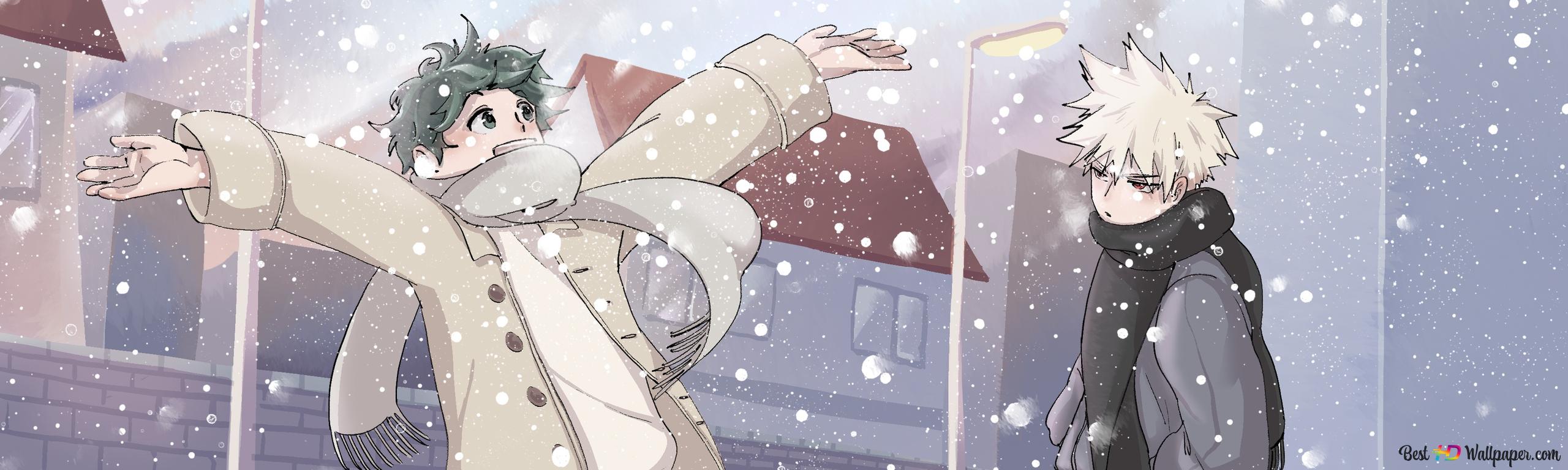 Deku & Bakugo 2K wallpaper download