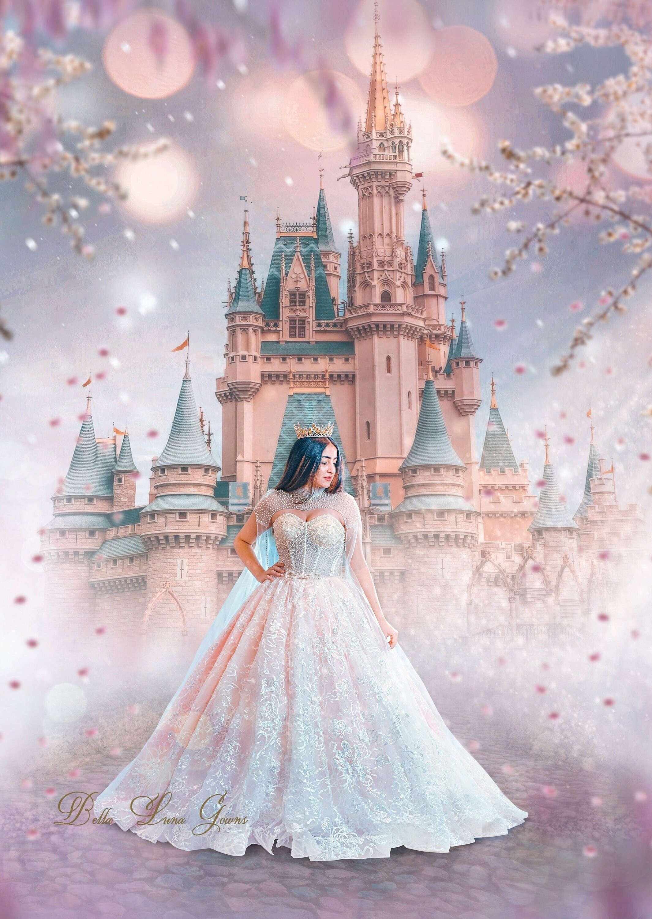 Luxury Quinceanera Gown Princess Ball Gown Fantasy Gown