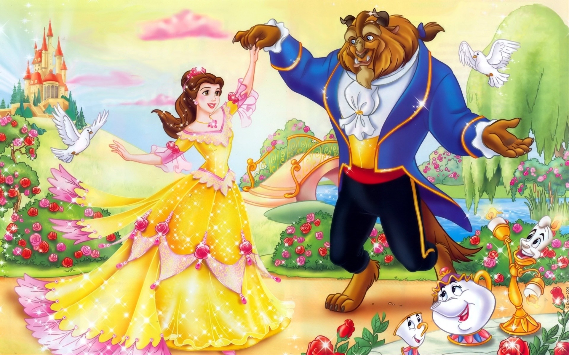Princess Belle Wallpaper