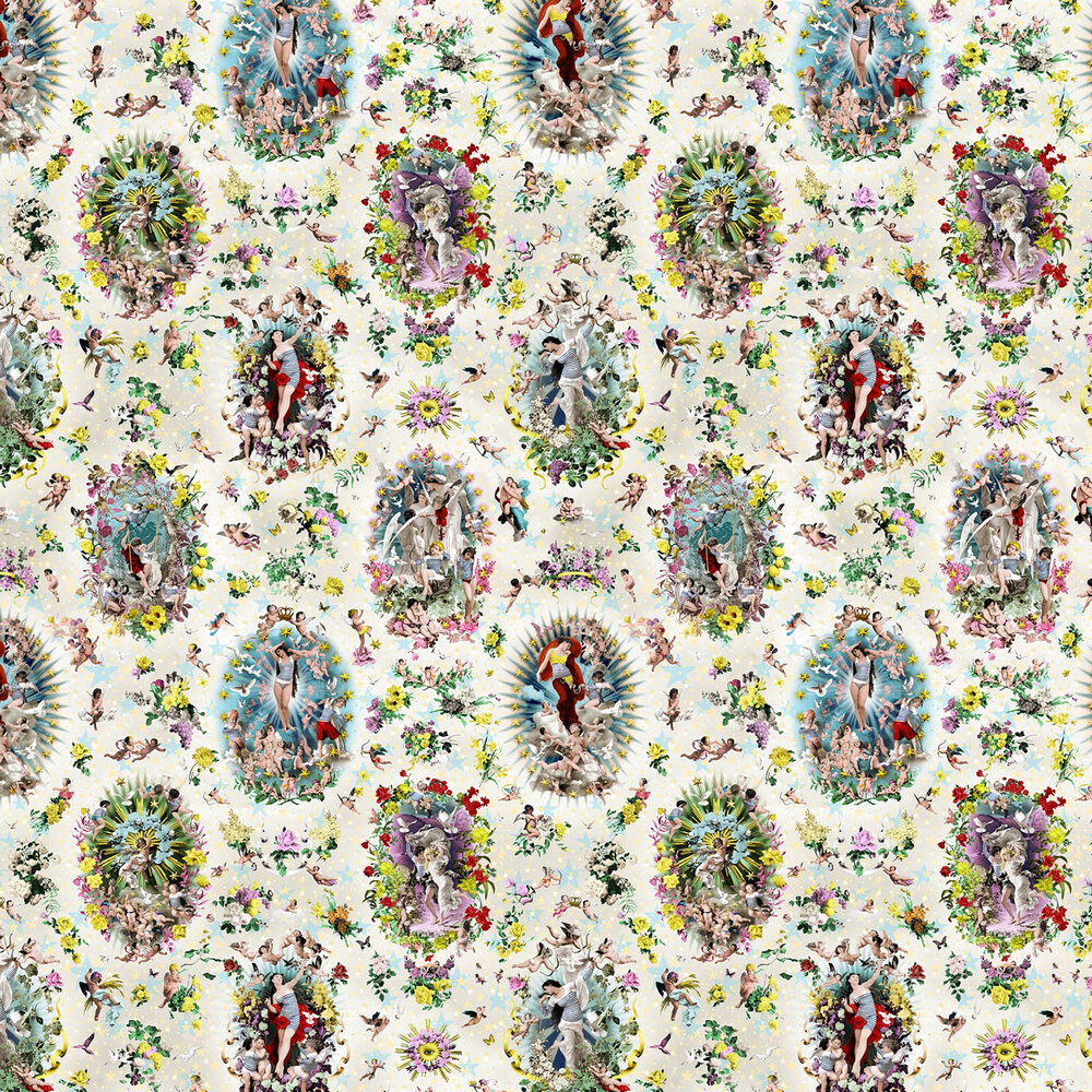 Recreation By Jean Paul Gaultier Coloured, Wallpaper Direct