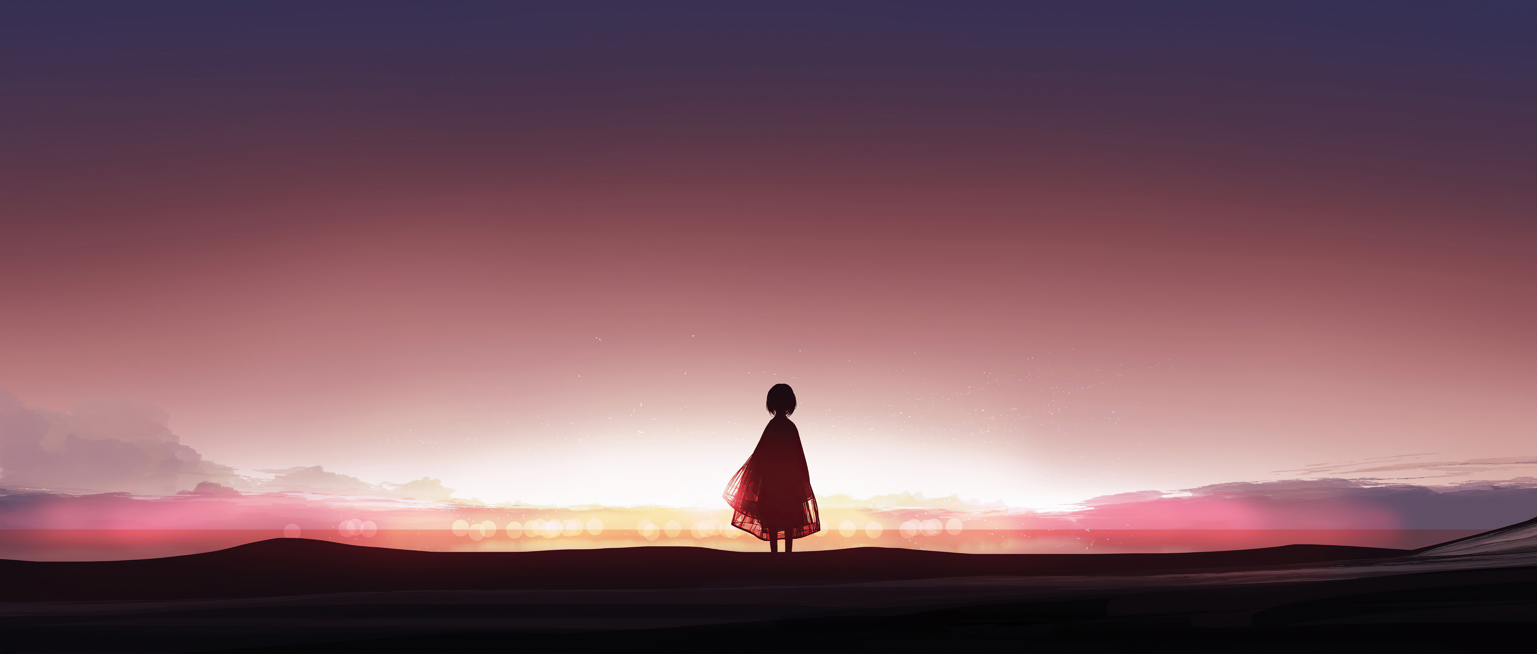 Wallpaper 4k Anime Watch the sunrise 4k Wallpaper