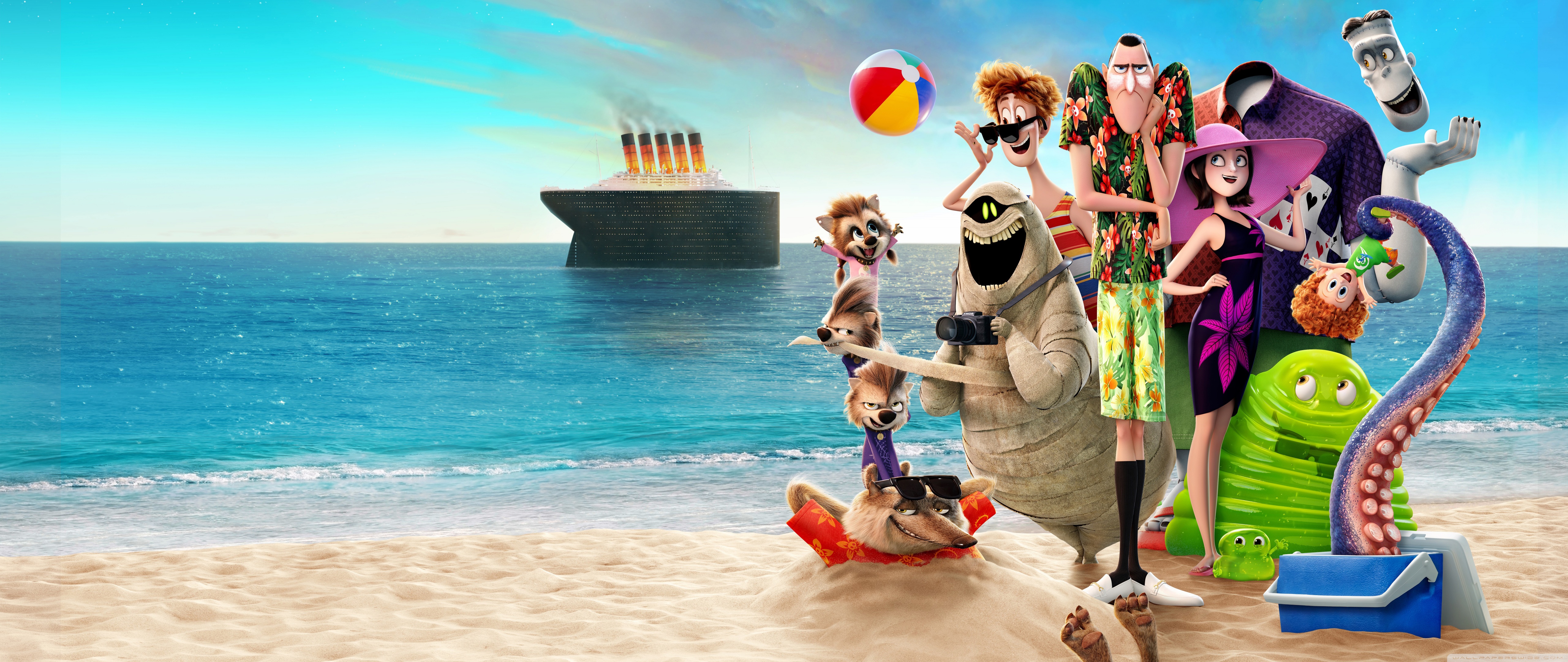 Free download Hotel Transylvania 3 Summer Vacation 2018 4K HD Desktop [5120x2160] for your Desktop, Mobile & Tablet. Explore Hotel Transylvania 3 Wallpaper. Beverly Hills Hotel Wallpaper, Hotel Wallpaper Designs, AHS Hotel Wallpaper