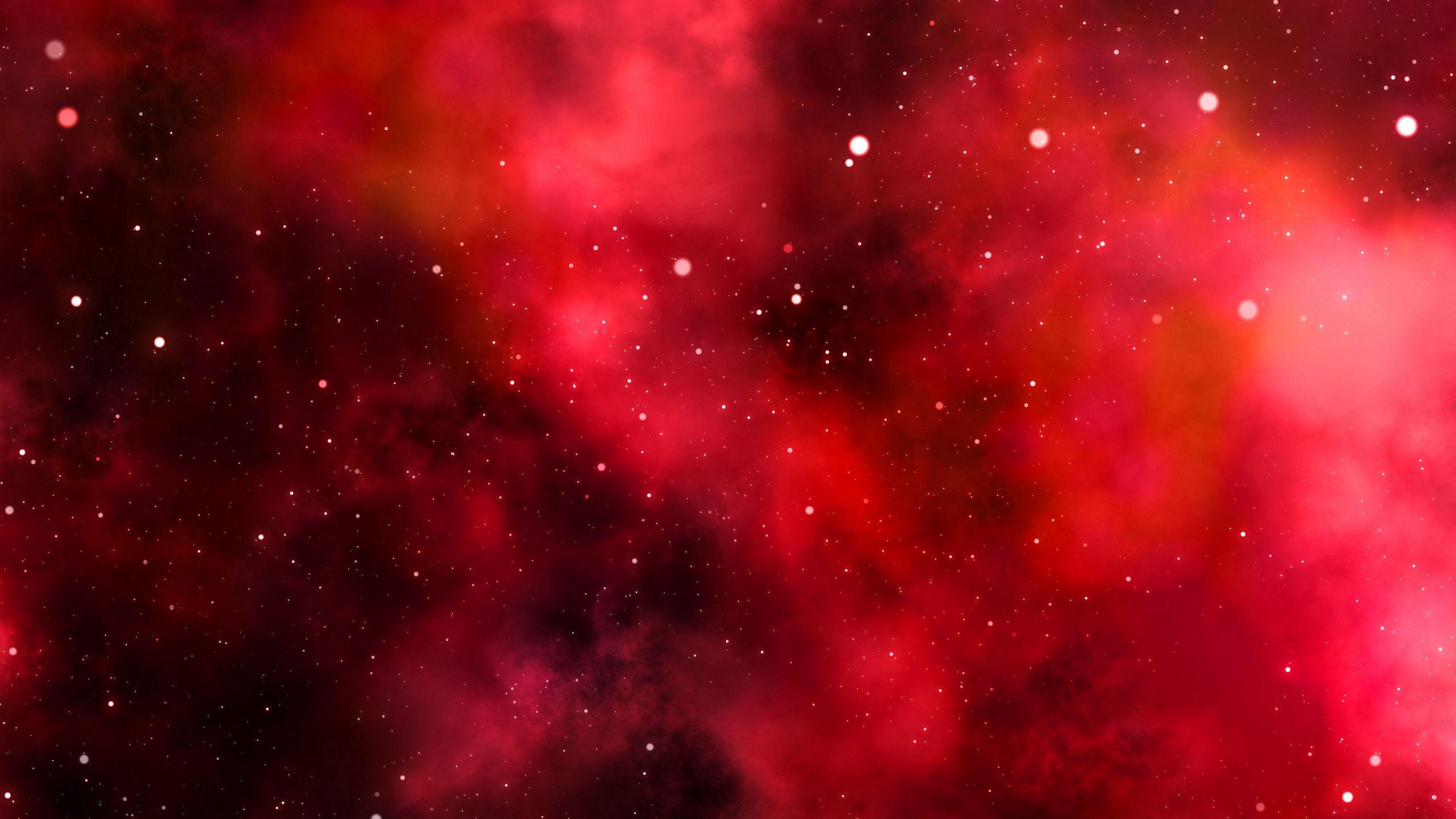 Wallpaper / galaxy, space, red, shine, universe, 4k free download