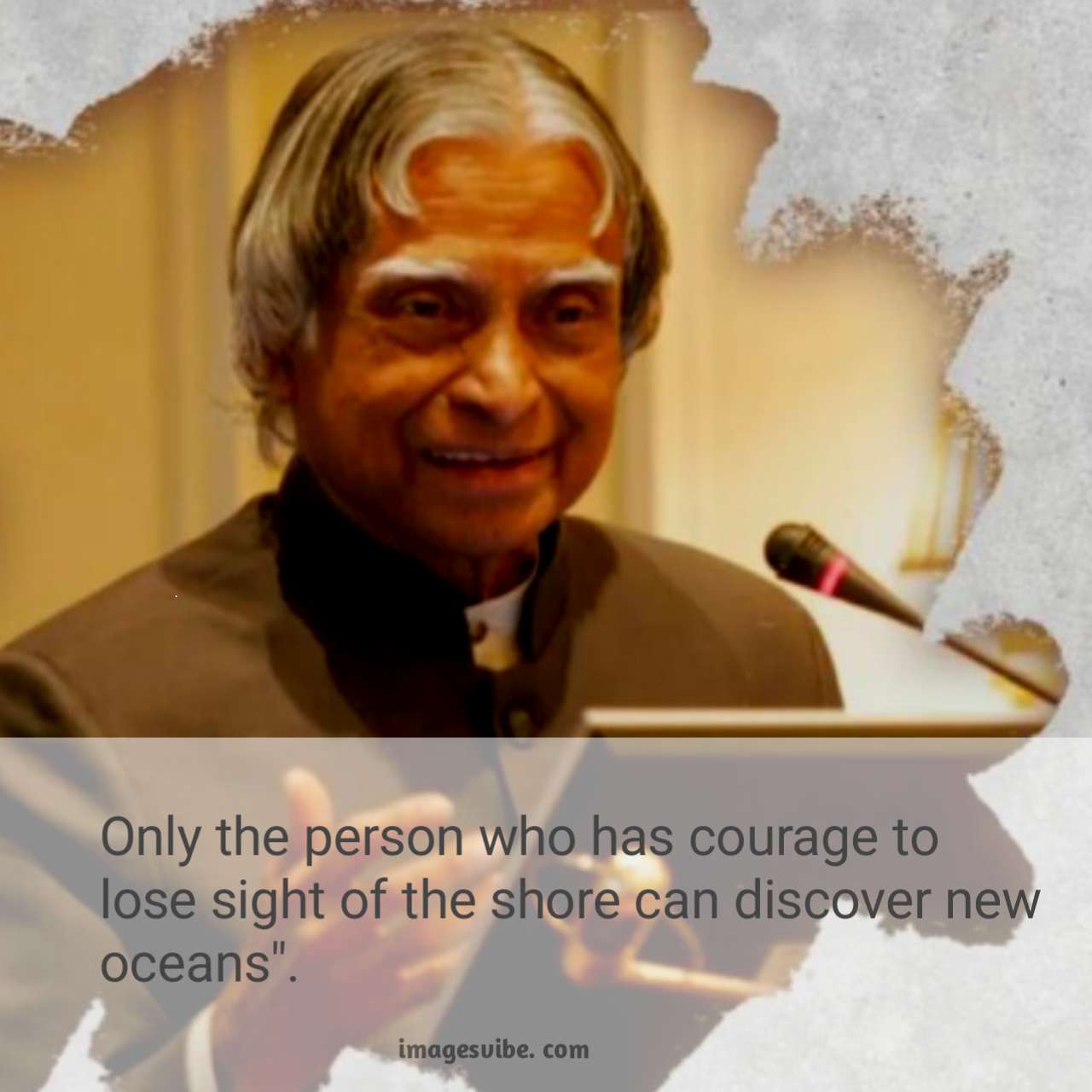 Image With Quotes By APJ Abdul Kalam & Her Thoughts