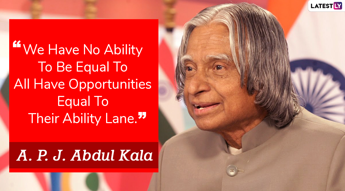Dr APJ Abdul Kalam Birth Anniversary 2022 Wishes: Let's Pay Tribute to India's Missile Man By Sharing His Quotes, Messages, HD Wallpaper and Greetings