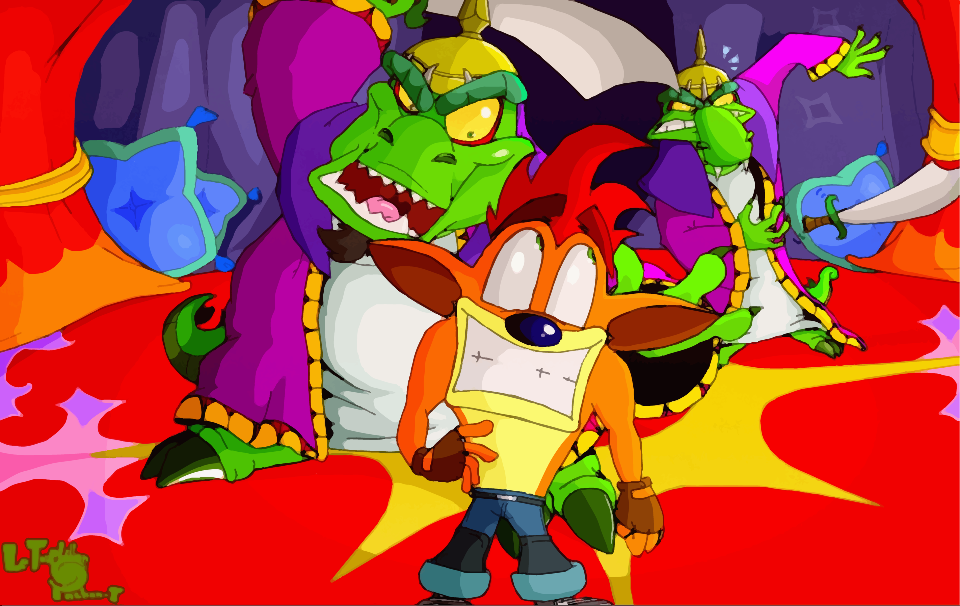 Crash Bandicoot 2: Cortex Strikes Back HD Wallpaper and Background