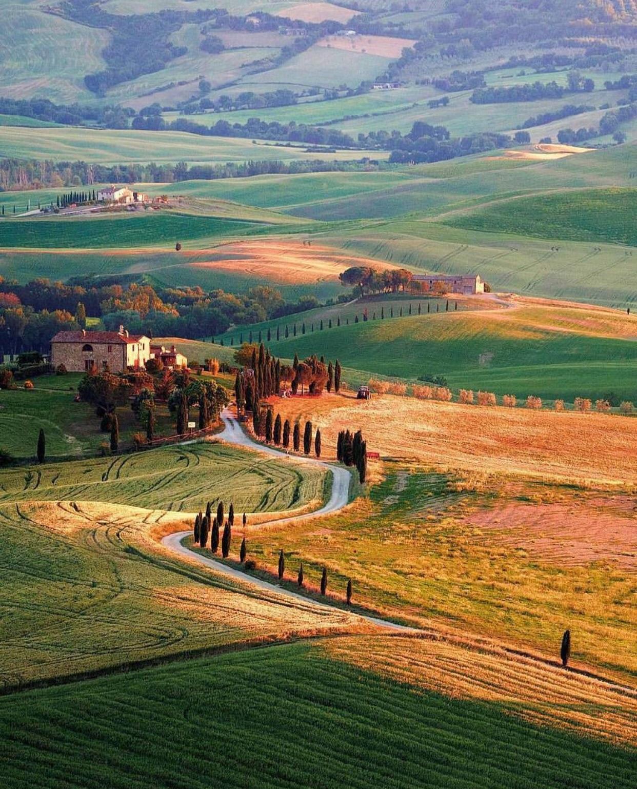 Italian peaceful countryside