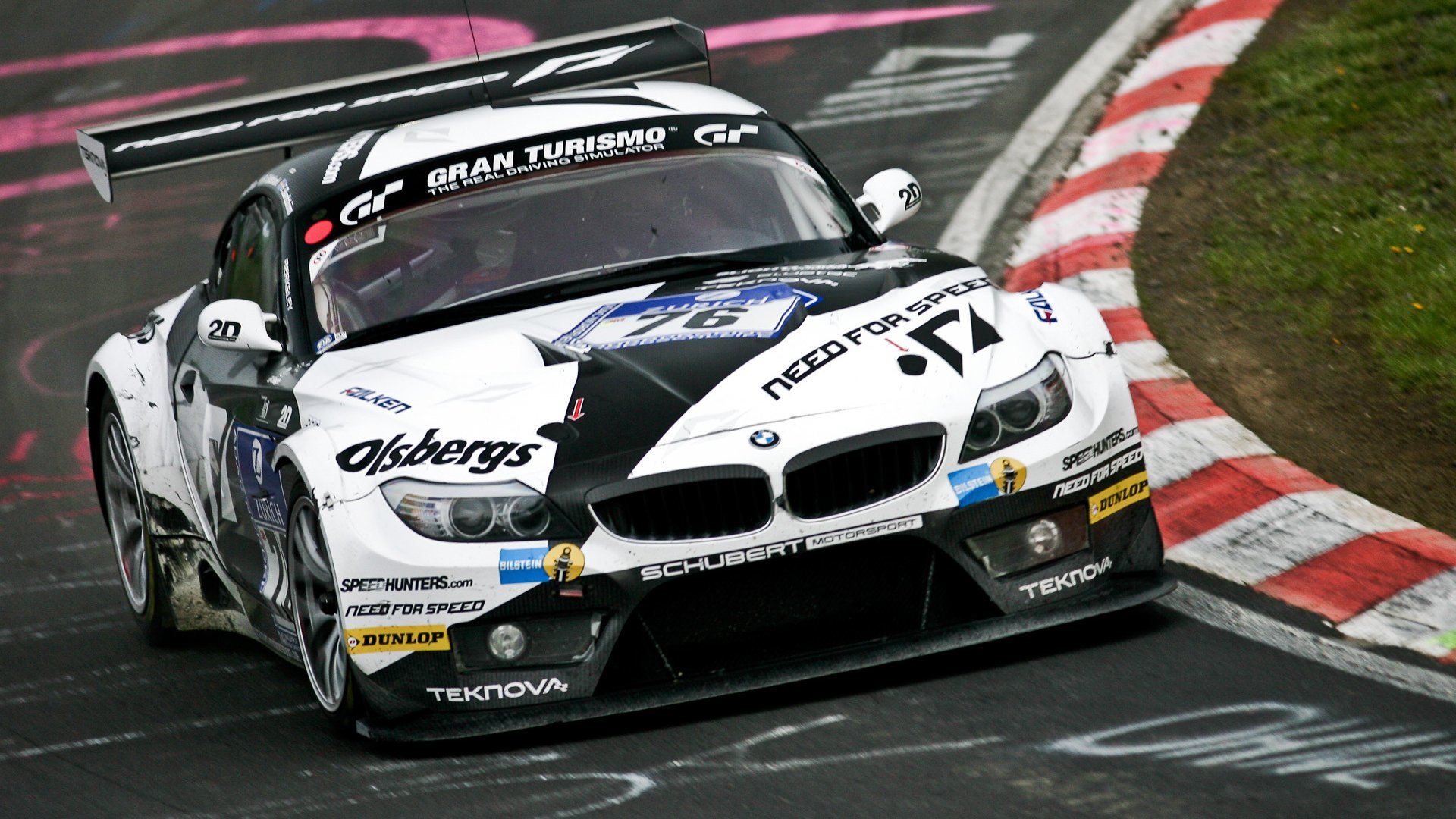 Vehicles BMW Z4 GT3 HD Wallpaper