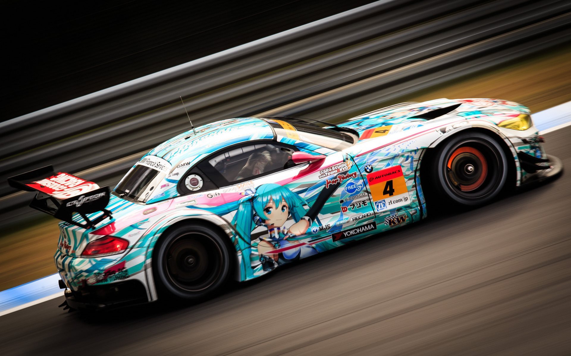 Download wallpaper BMW Z4 GT3, DTM, racing cars, motion blur, raceway, E89 for desktop with resolution 1920x1200. High Quality HD picture wallpaper