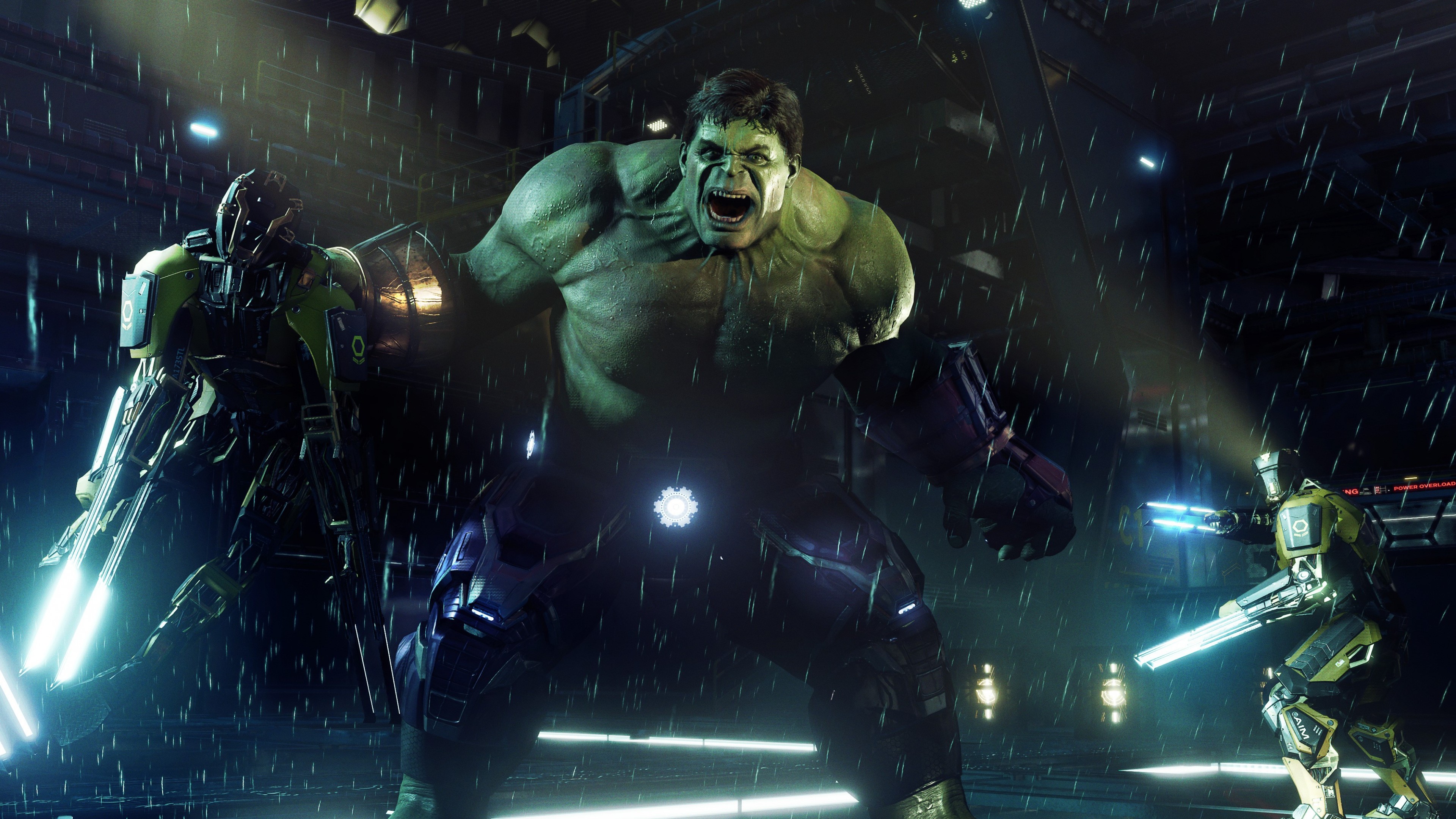 Wallpaper Marvel's Avengers, screenshot, 4K, Games