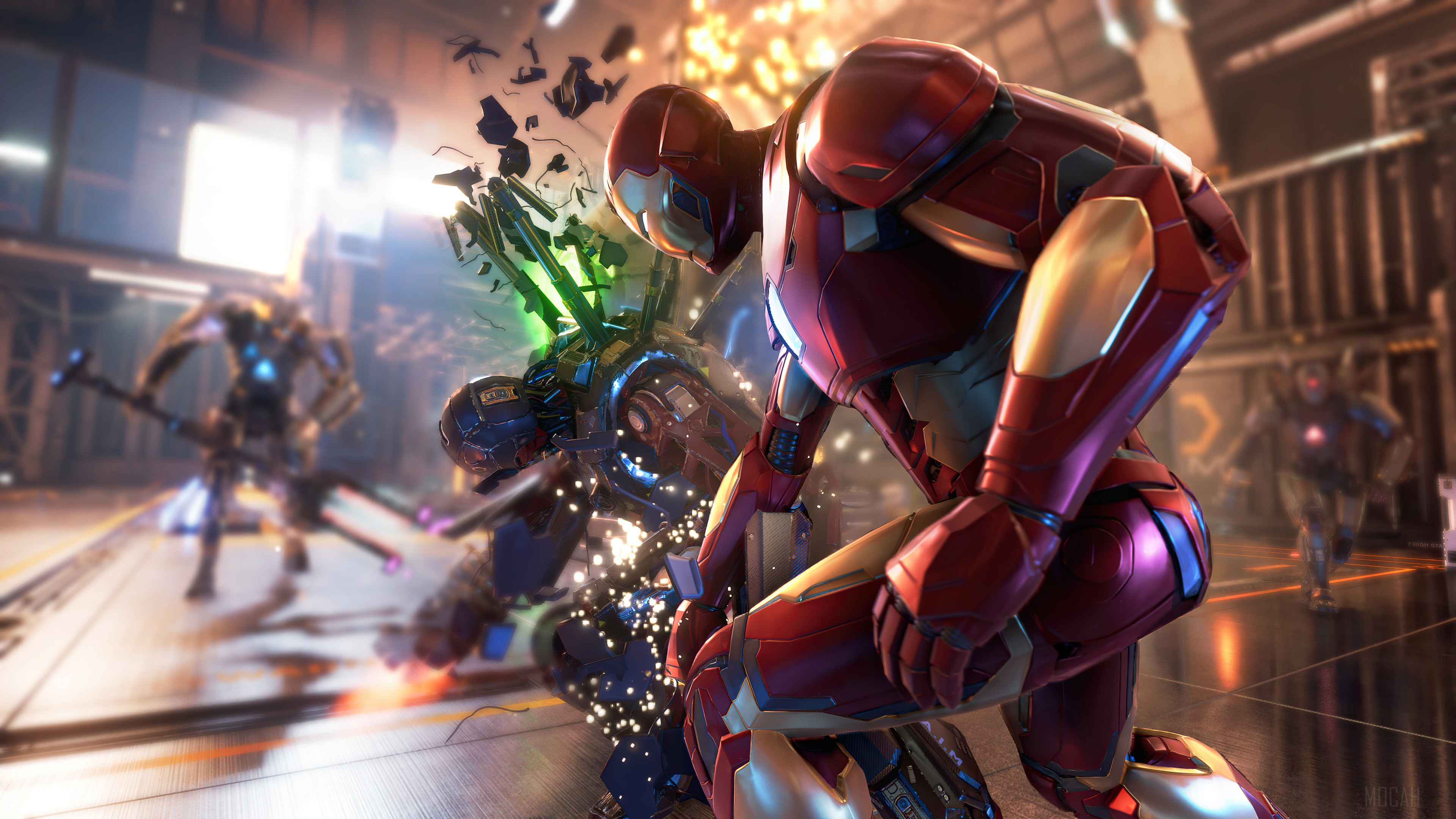 Iron Man, Marvels Avengers, Video Game 4k Gallery HD Wallpaper