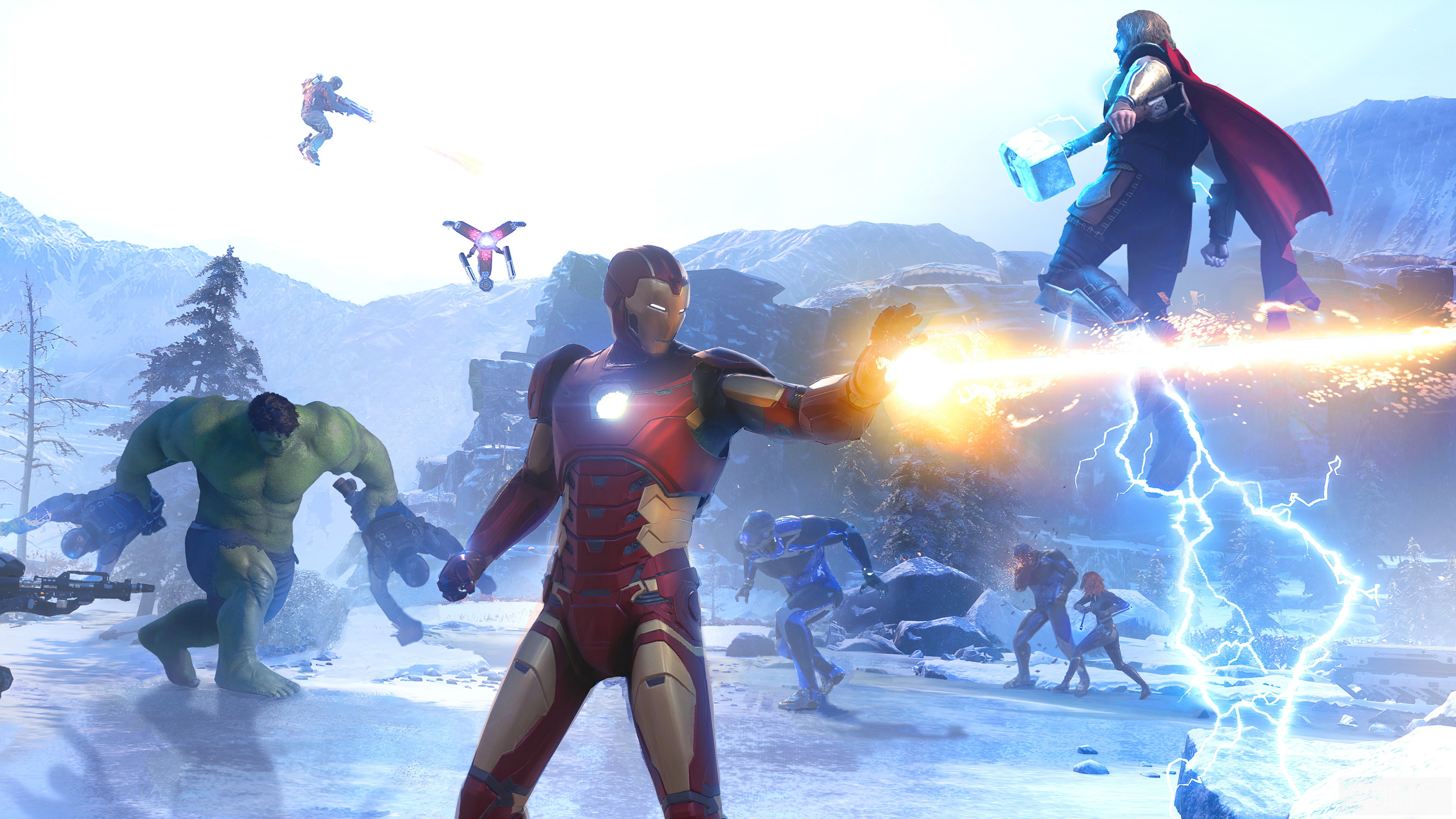 Marvels Avengers, Video Game, Iron Man 4k Gallery HD Wallpaper